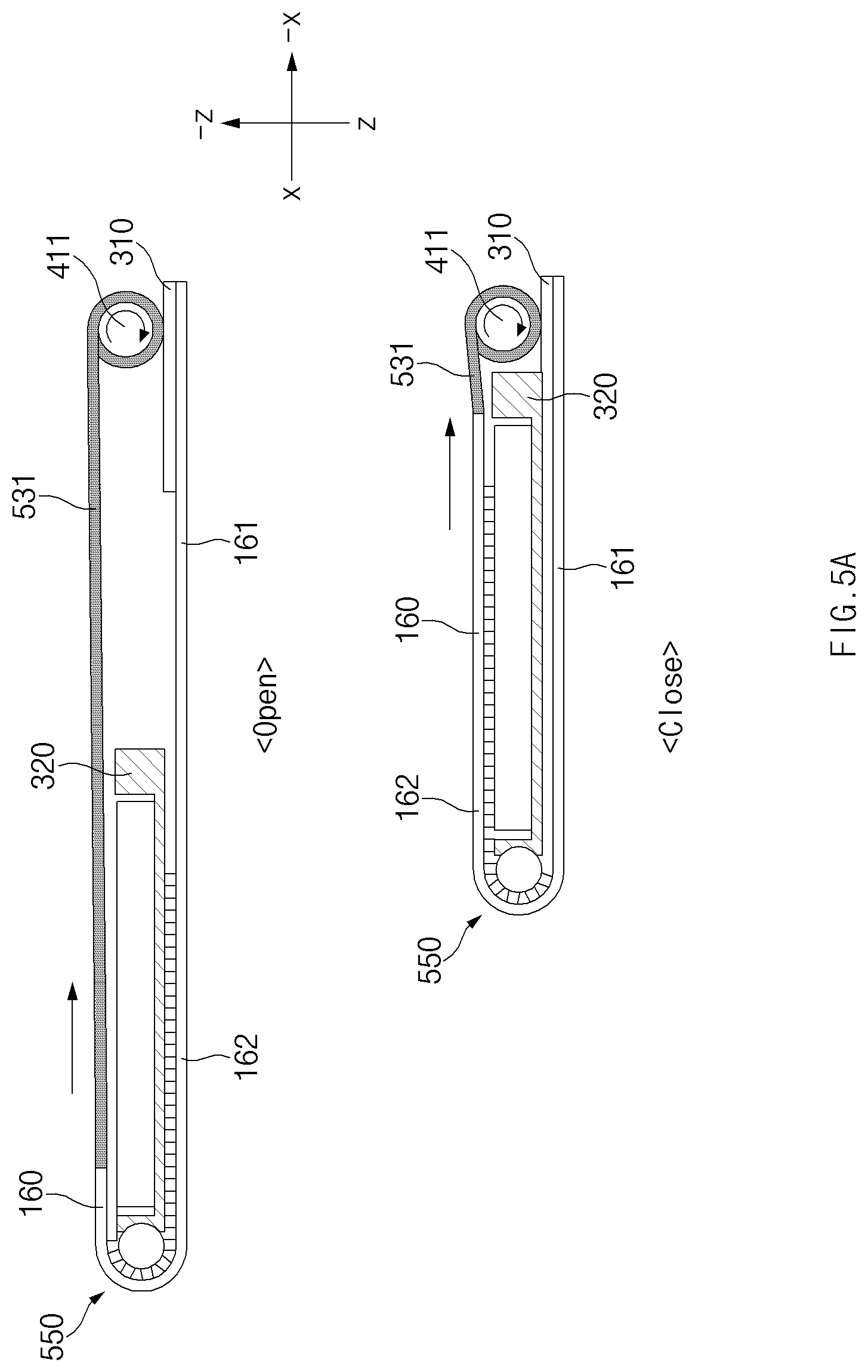 Patent US12309946 Figure 8 – Display support structure and rollable electronic device having the same