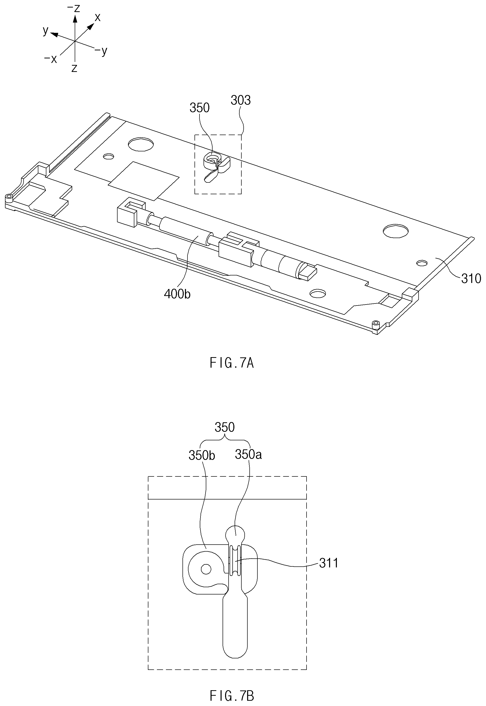 Patent US12309946 Figure 12 – Display support structure and rollable electronic device having the same