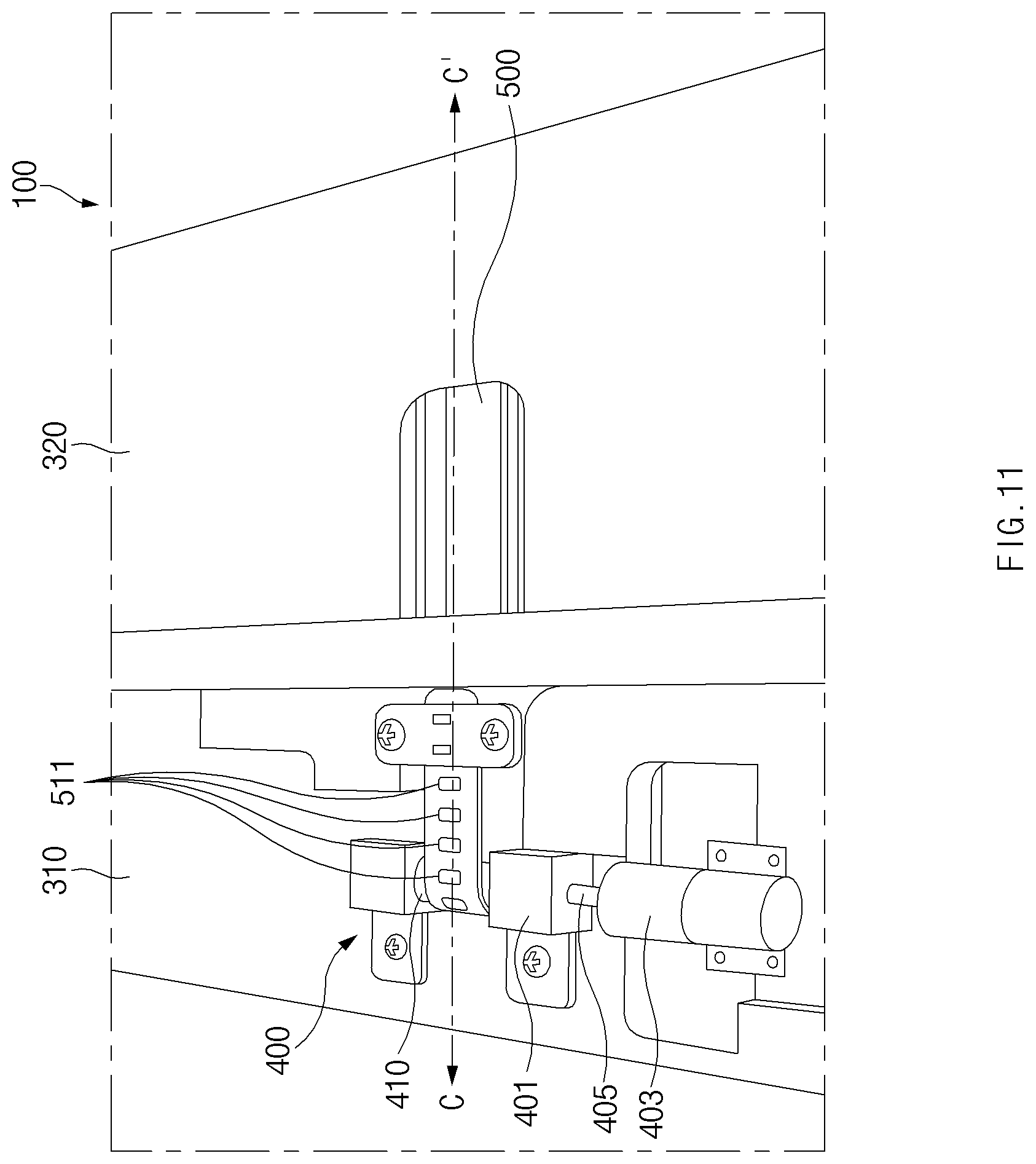Patent US12309946 Figure 16 – Display support structure and rollable electronic device having the same