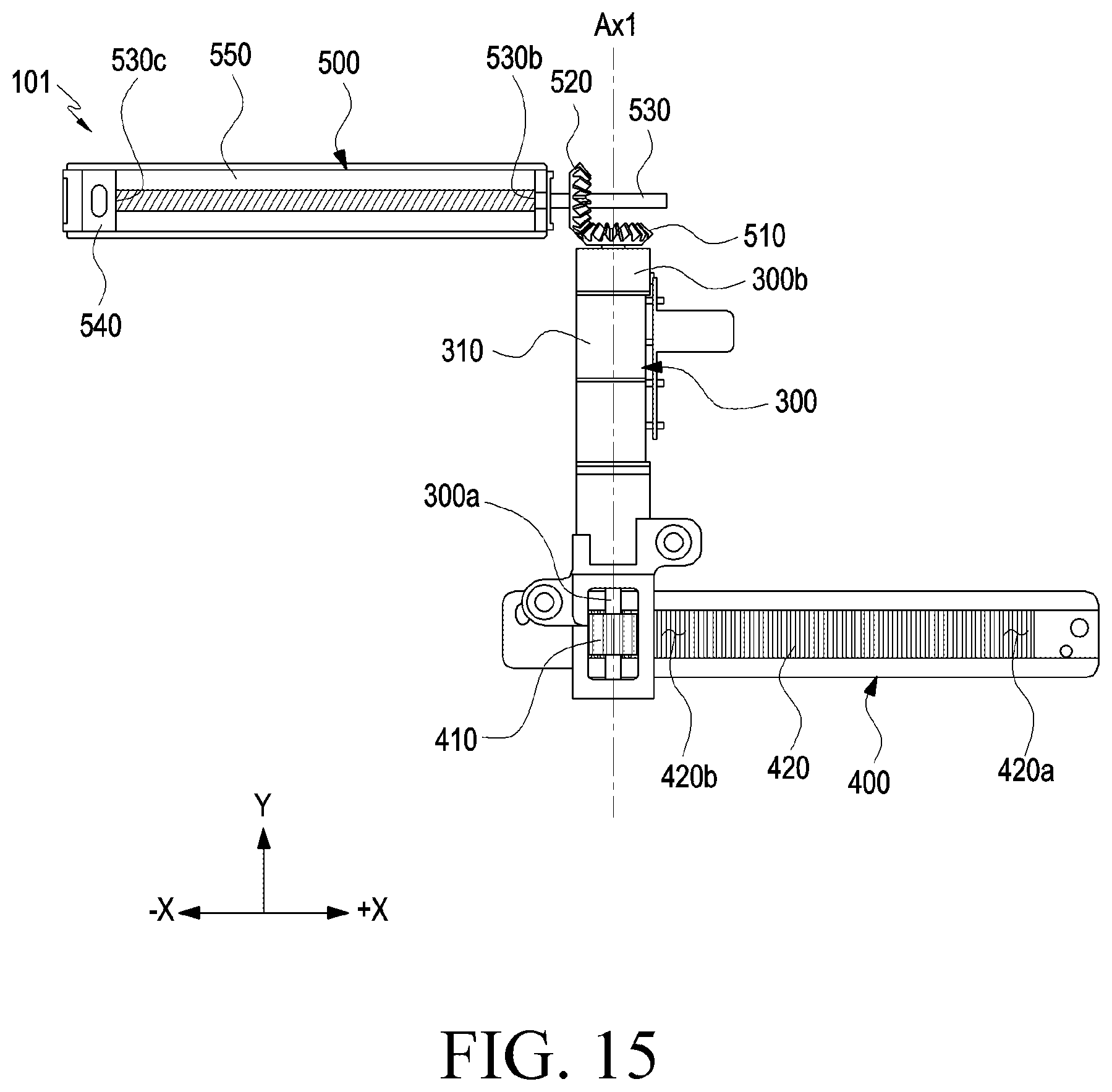 Patent US12309948 Figure 14 – Rollable electronic device including gear assembly