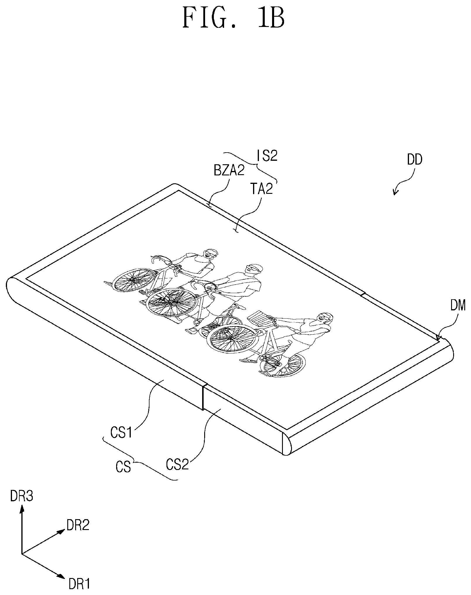 Patent US12309949 Figure 2 – Display device