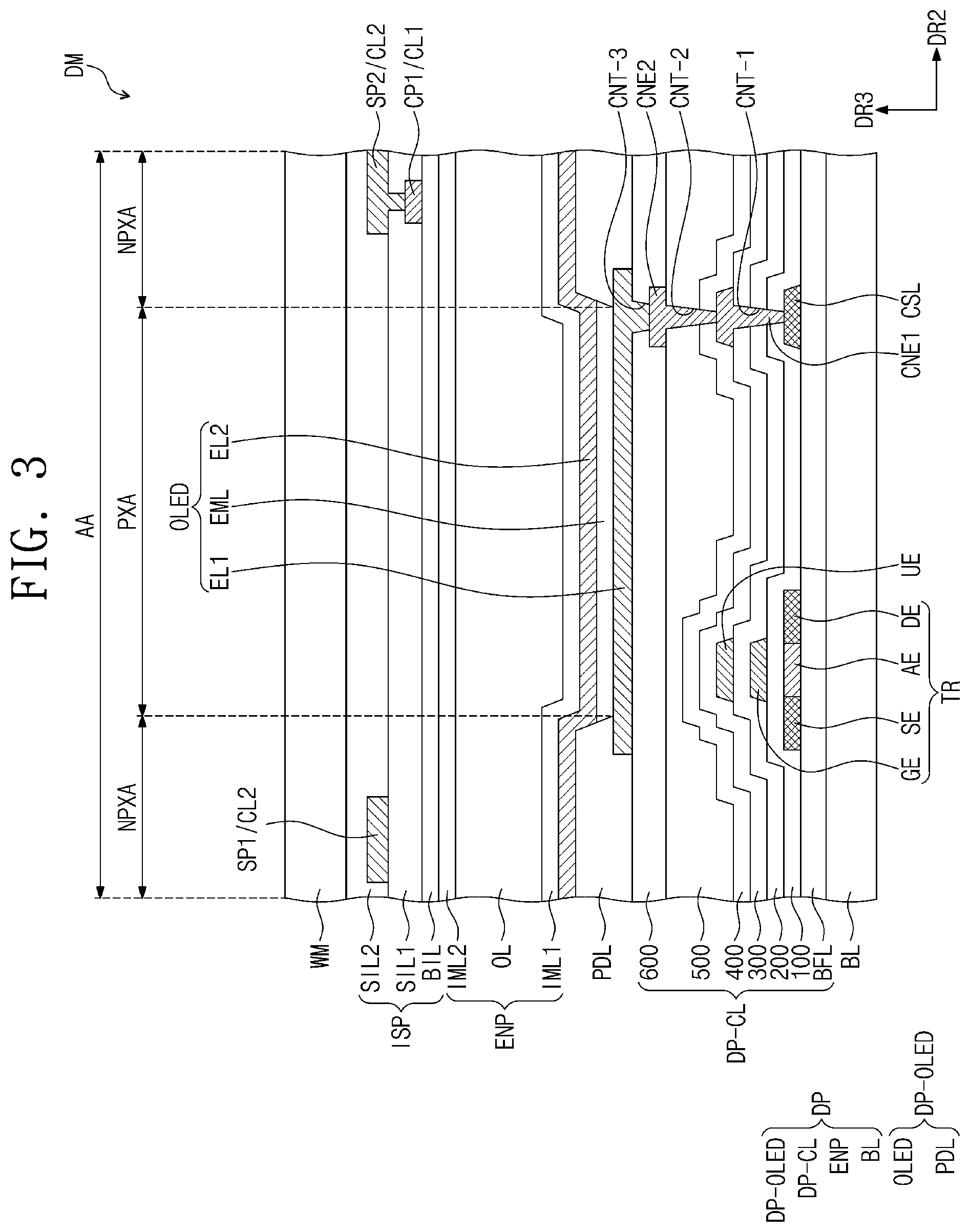 Patent US12309949 Figure 4 – Display device