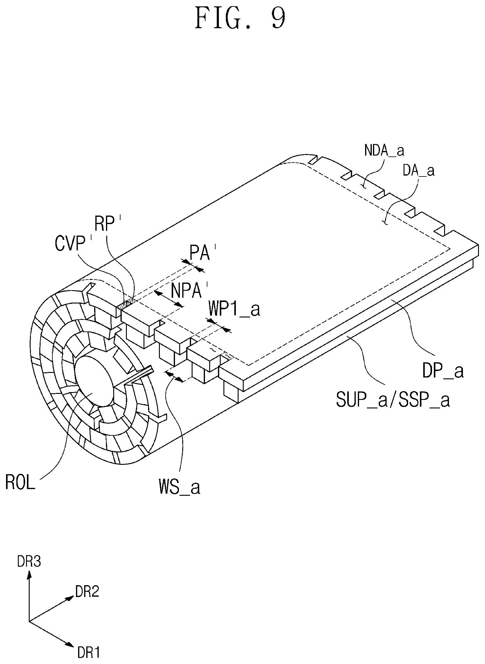Patent US12309949 Figure 11 – Display device