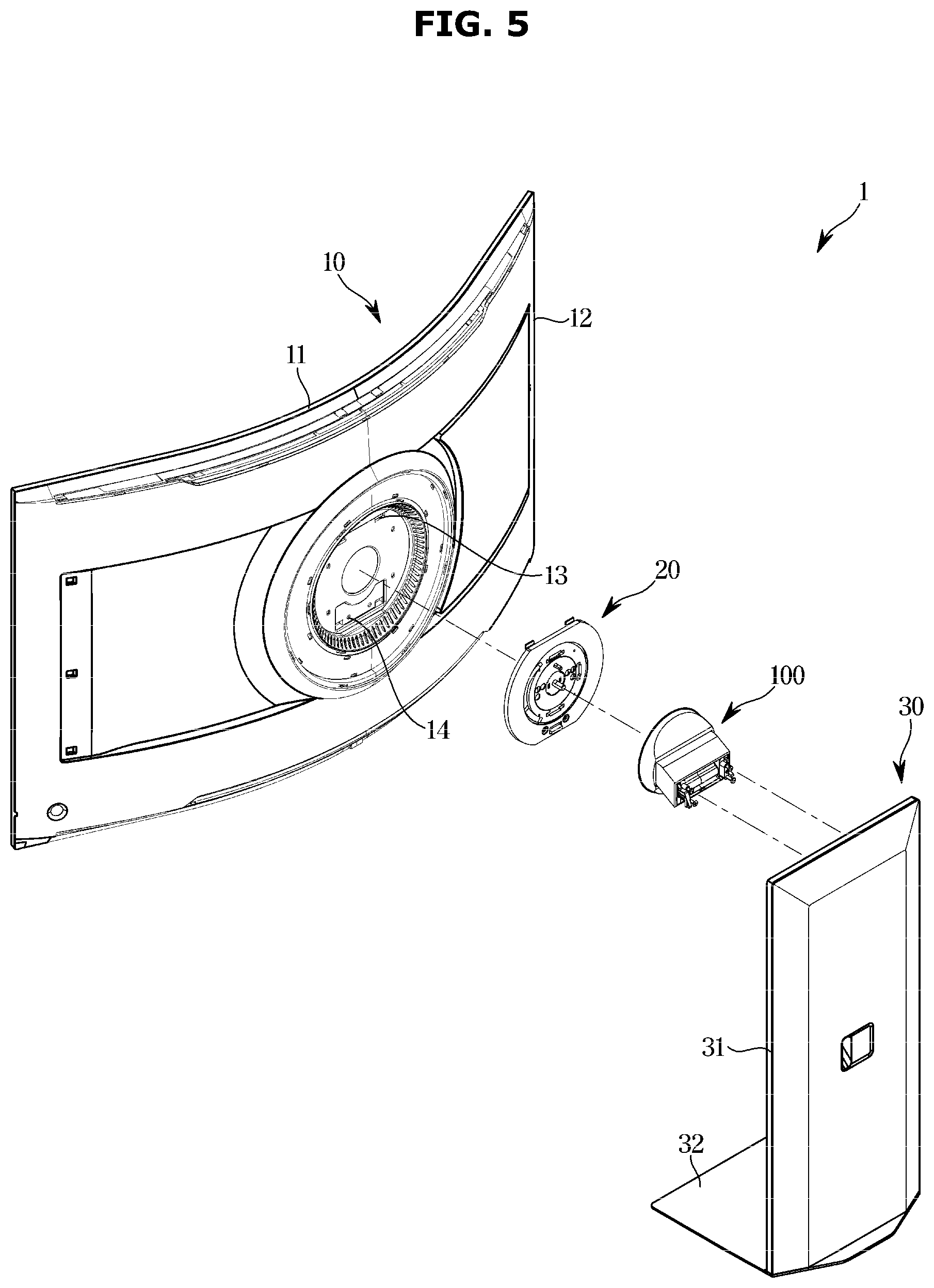 Patent US12309951 Figure 5 – Display apparatus