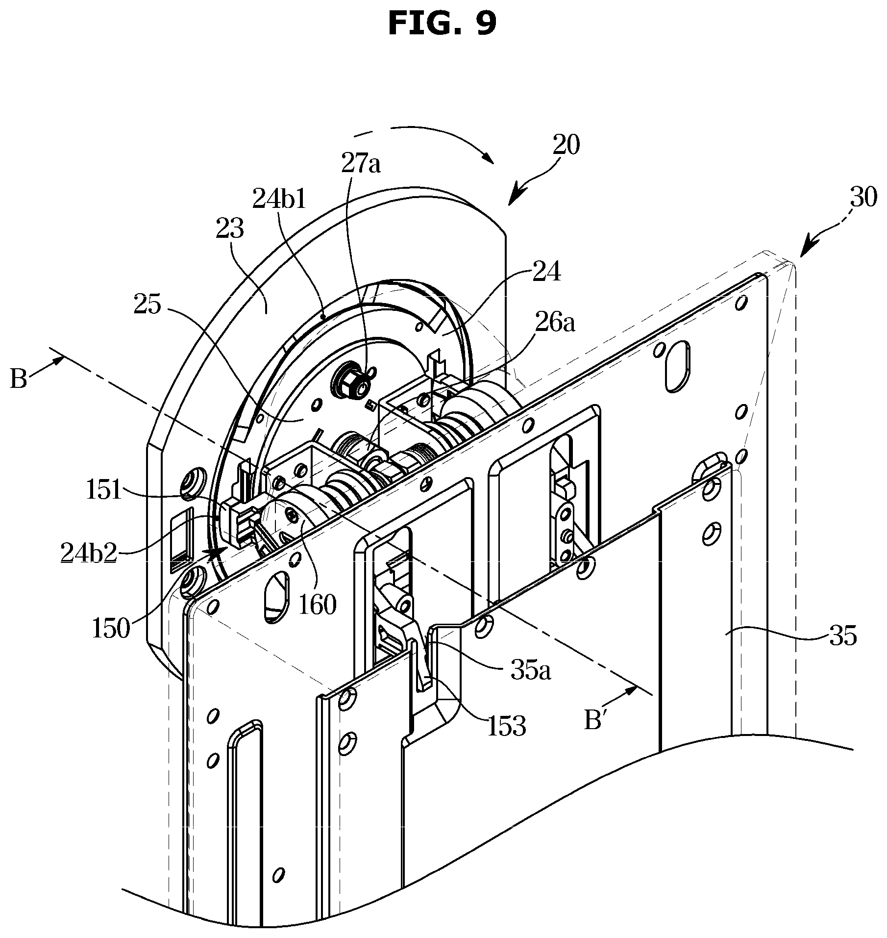 Patent US12309951 Figure 9 – Display apparatus