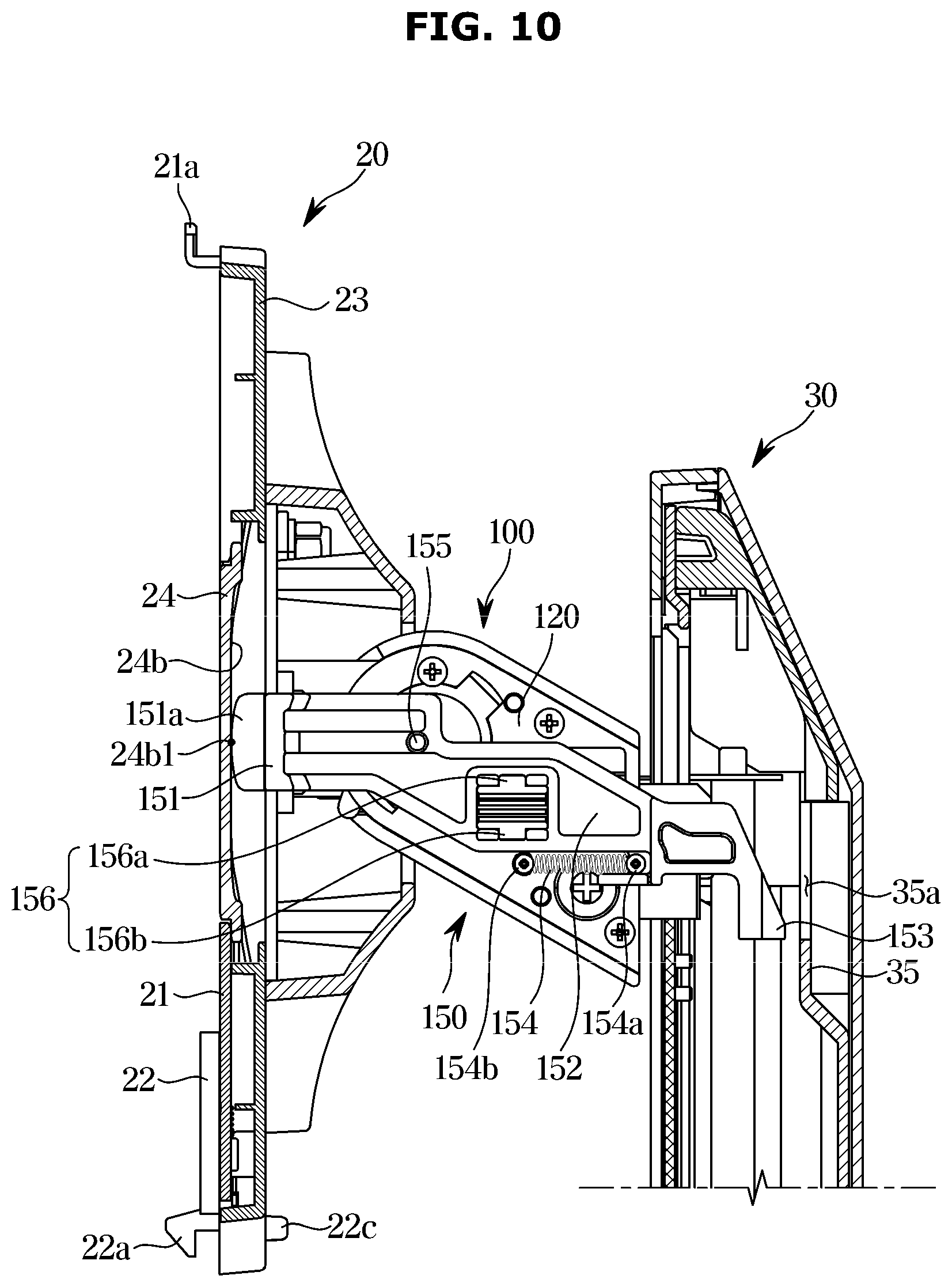 Patent US12309951 Figure 10 – Display apparatus