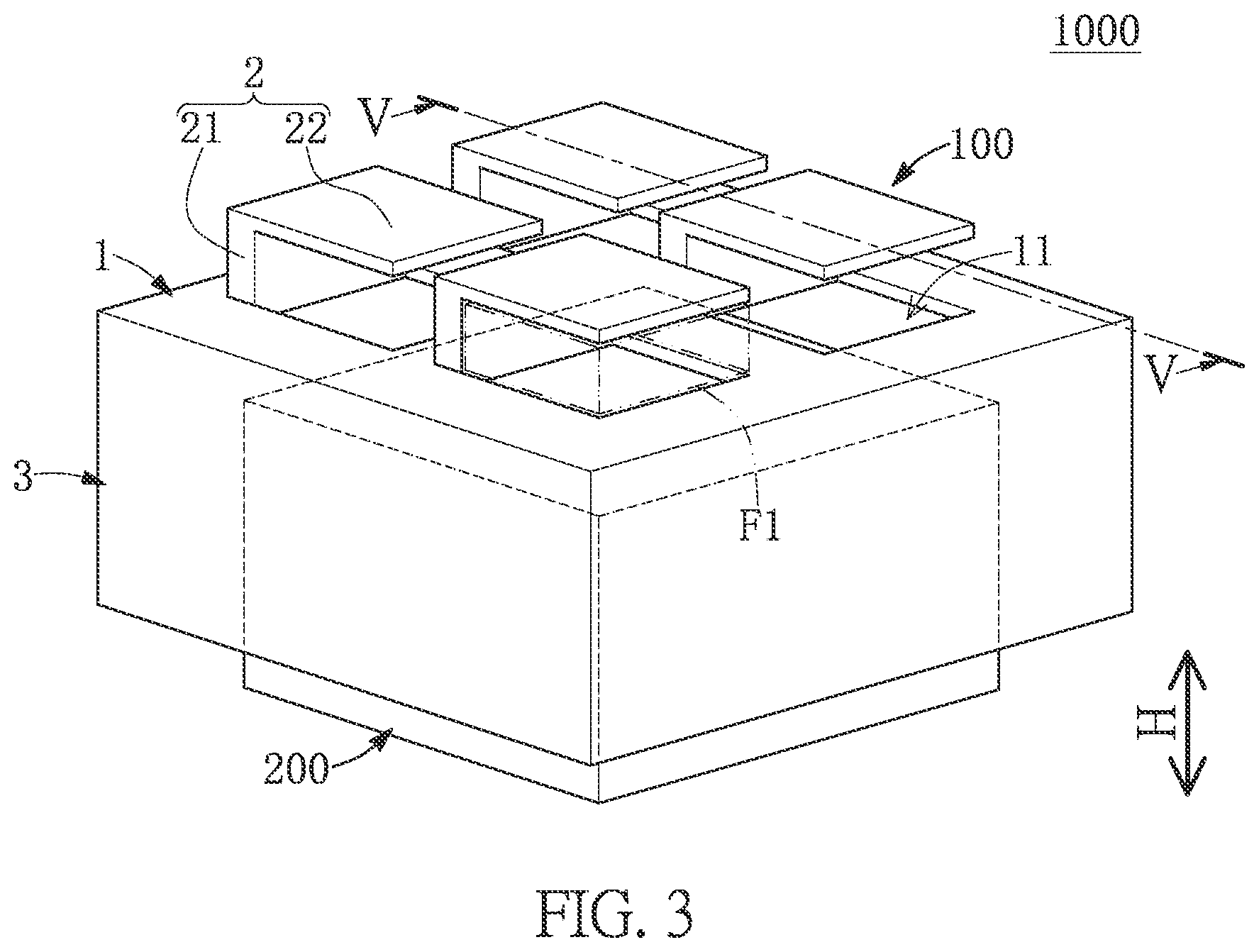 Patent US12309953 Figure 3 – Outdoor electronic apparatus and sunshade thereof