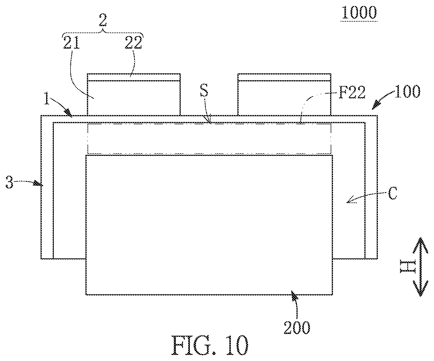 Patent US12309953 Figure 10 – Outdoor electronic apparatus and sunshade thereof