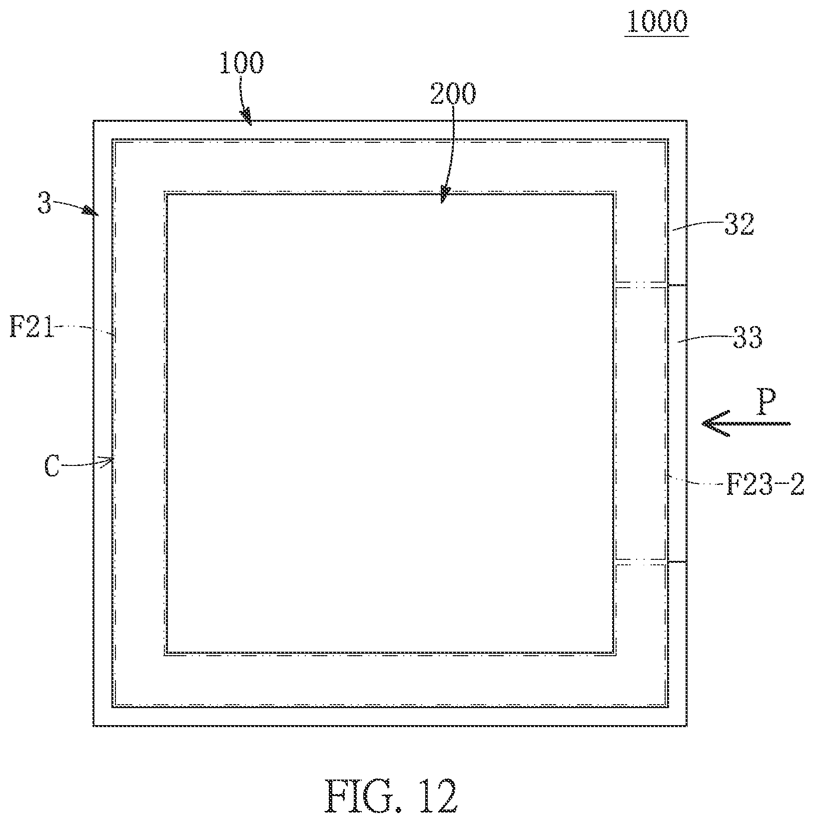 Patent US12309953 Figure 12 – Outdoor electronic apparatus and sunshade thereof