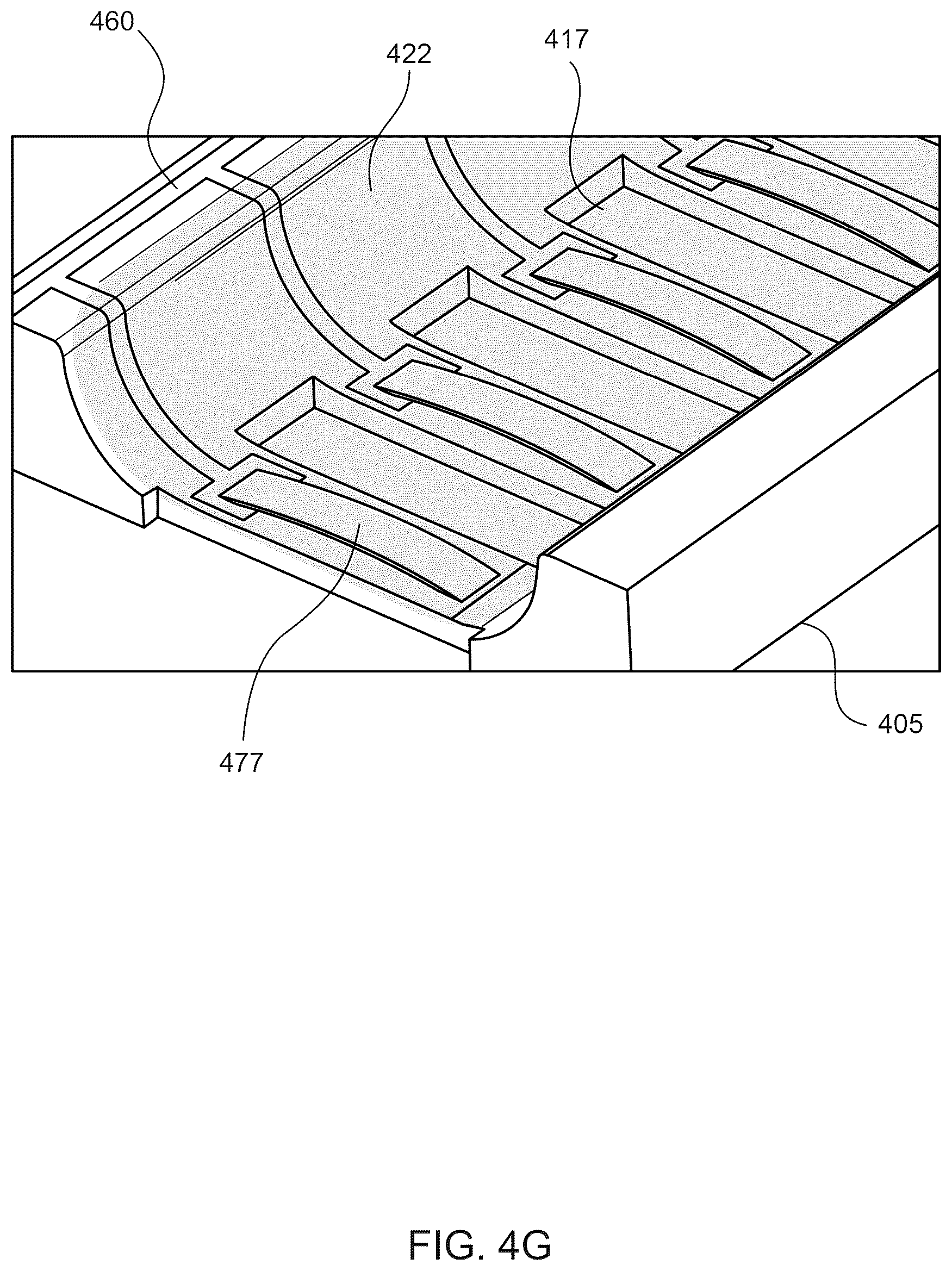 Patent US12309954 Figure 8 – Protective structures with integrated electrical interconnects for active implantable medical devices