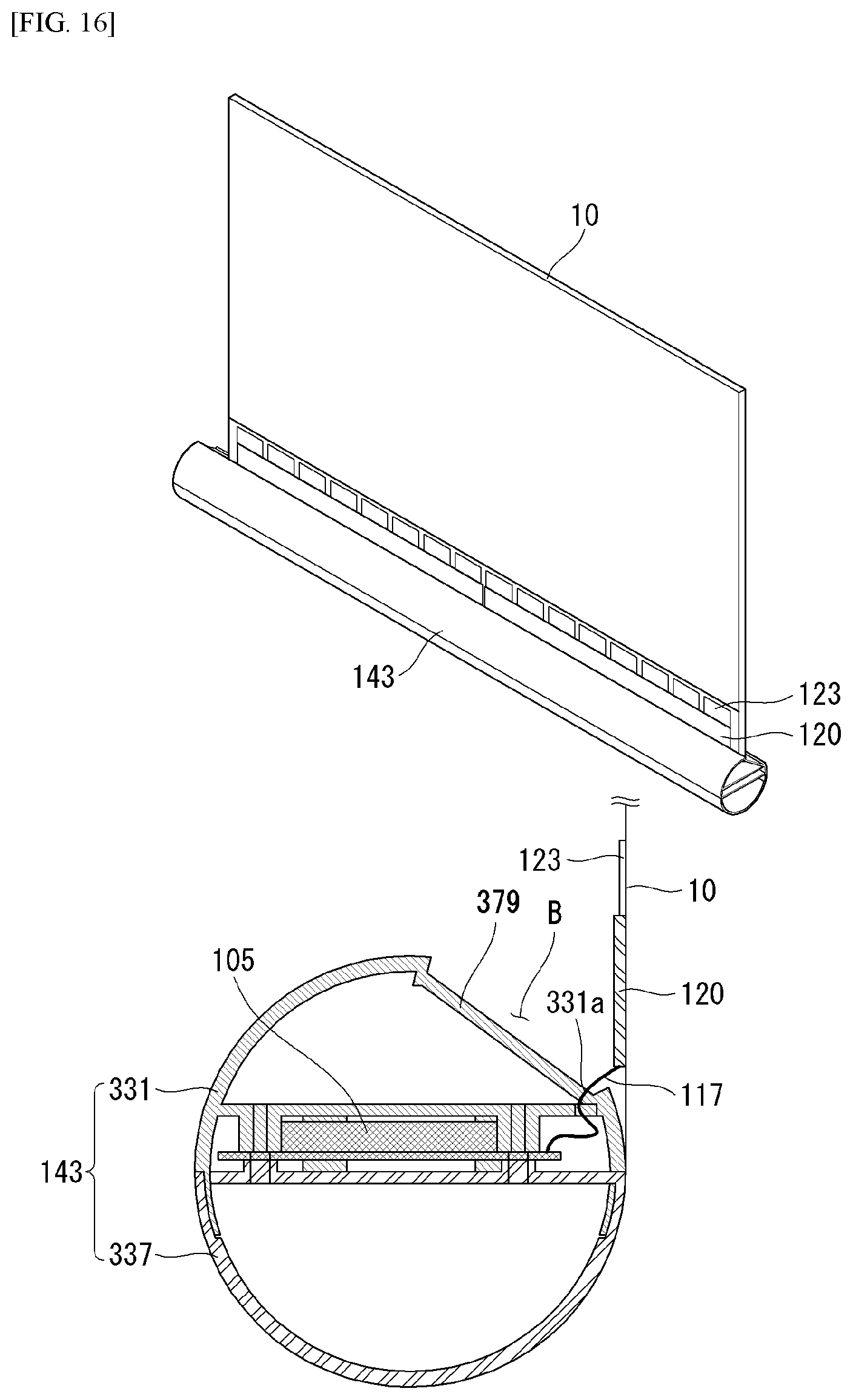 Patent US12309955 Figure 16 – Display device