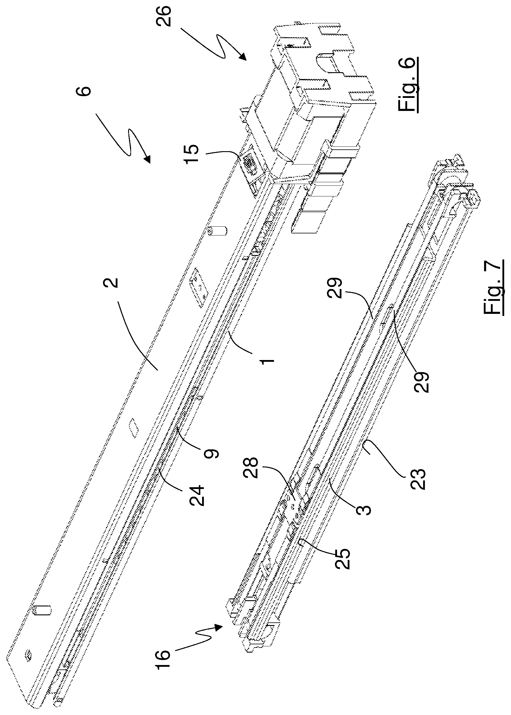 Patent US12309956 Figure 3 – Linear guide system