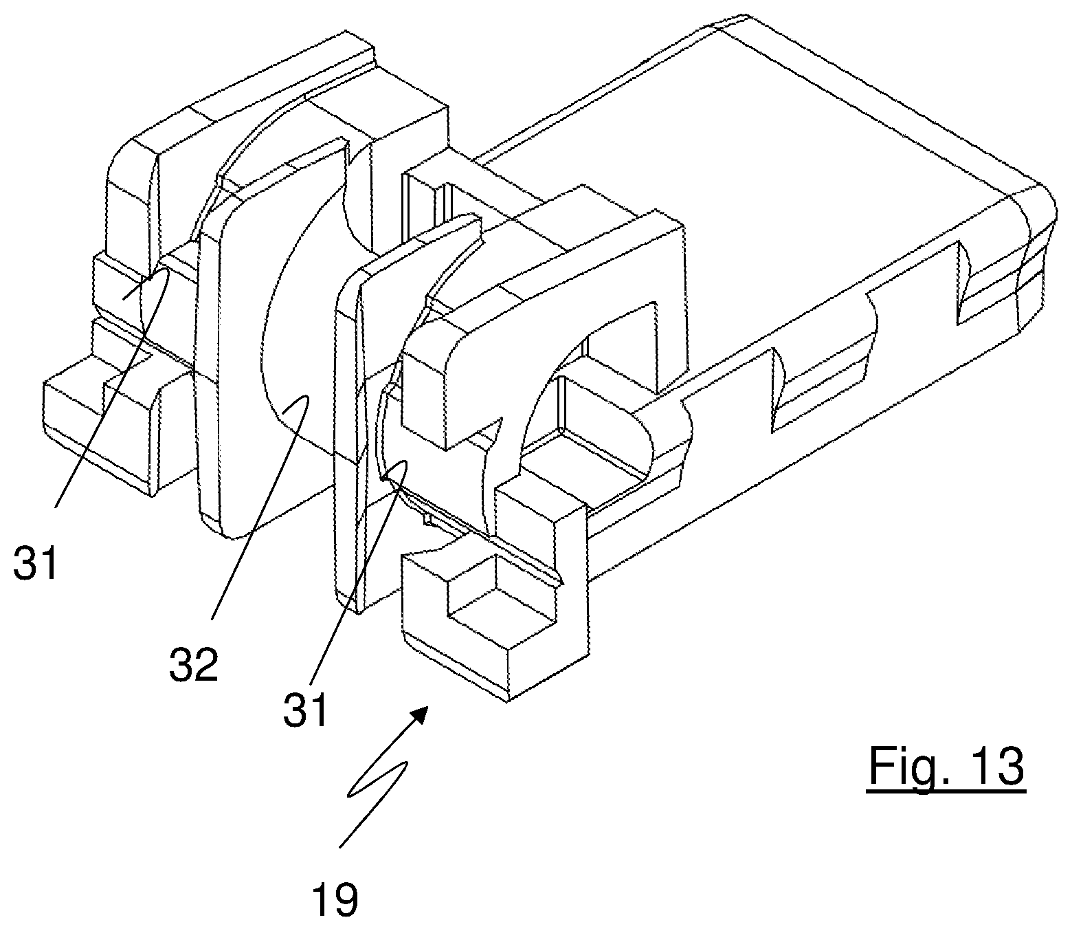 Patent US12309956 Figure 6 – Linear guide system
