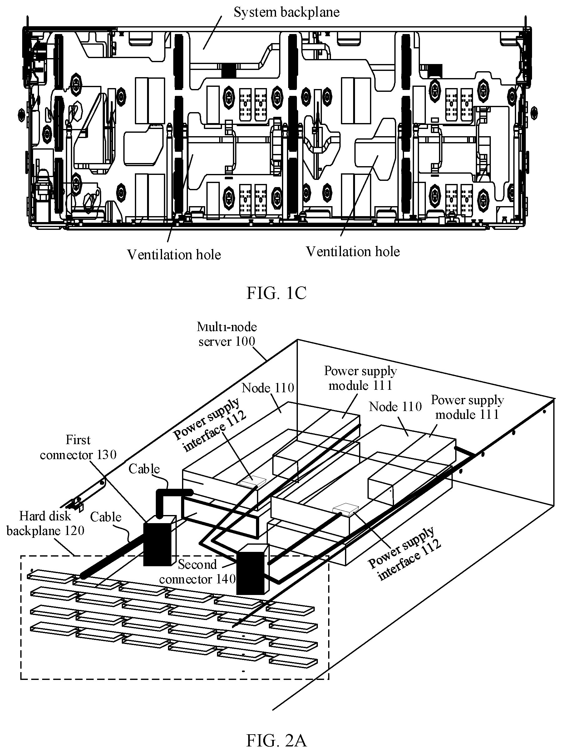 Patent US12309957 Figure 2 – Multi-node server, cabinet server, and blade server