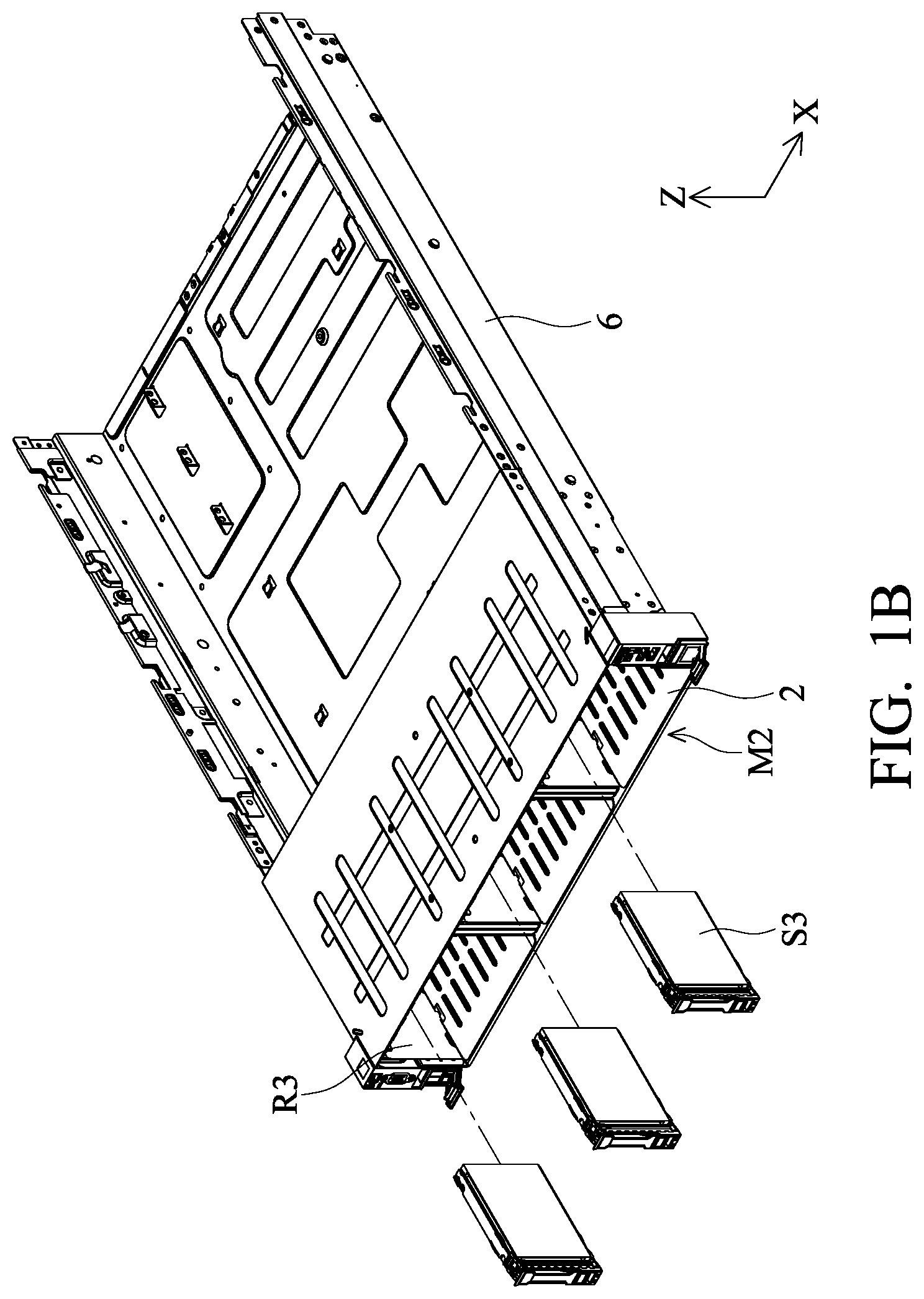 Patent US12309960 Figure 2 – Electronic device and bracket thereof