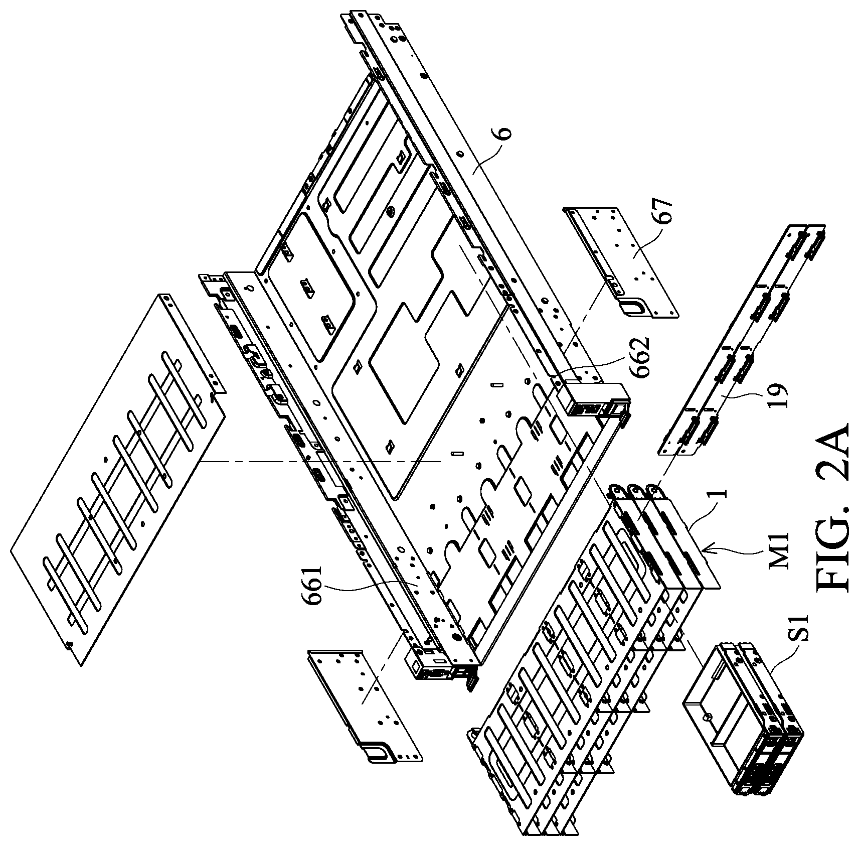 Patent US12309960 Figure 3 – Electronic device and bracket thereof