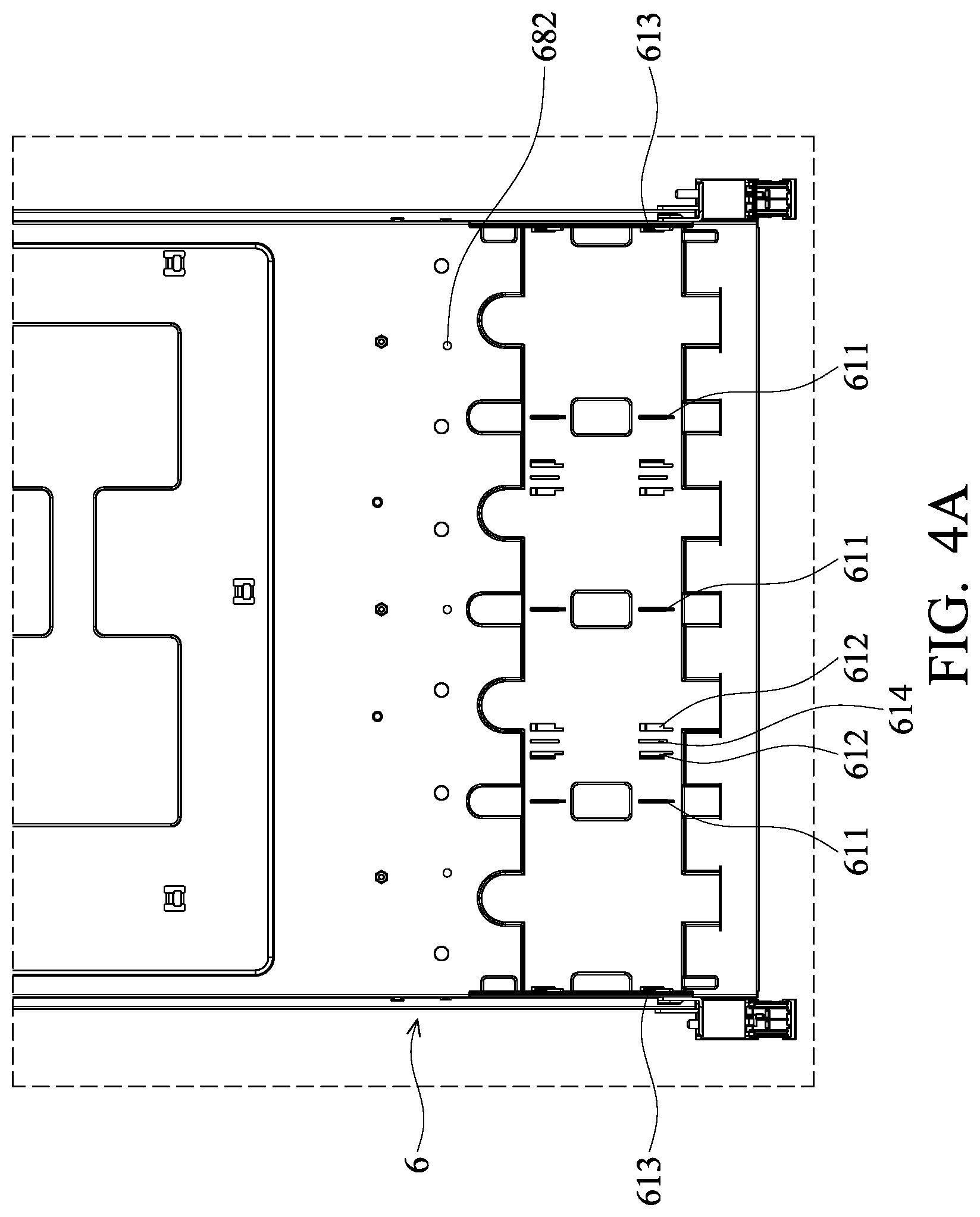 Patent US12309960 Figure 8 – Electronic device and bracket thereof