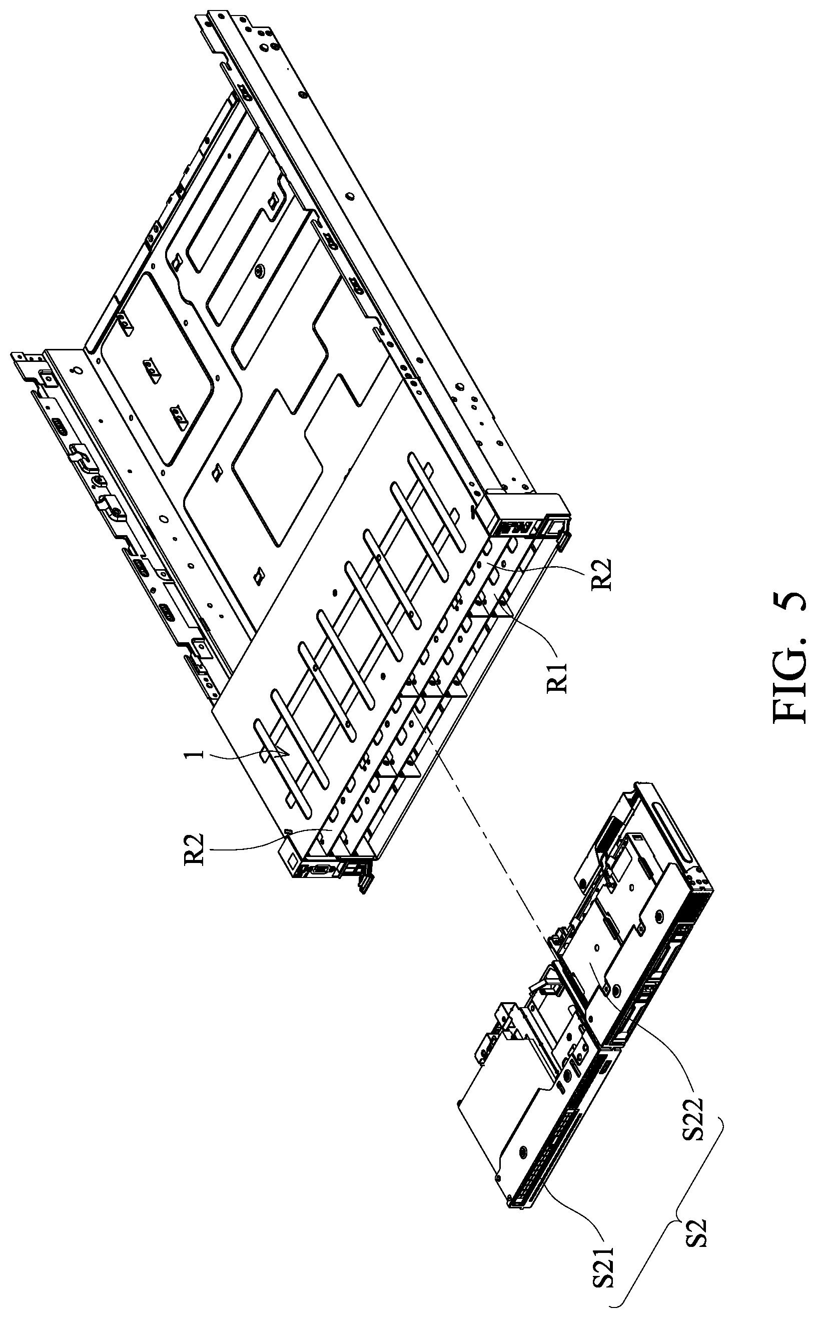 Patent US12309960 Figure 11 – Electronic device and bracket thereof