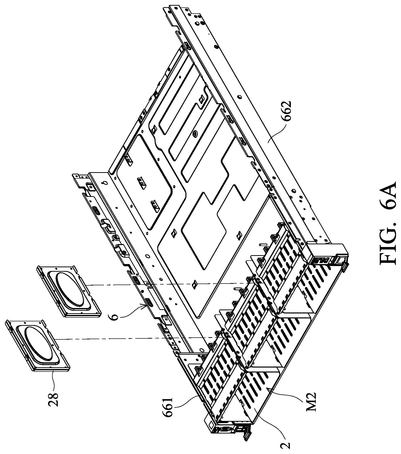 Patent US12309960 Figure 12 – Electronic device and bracket thereof