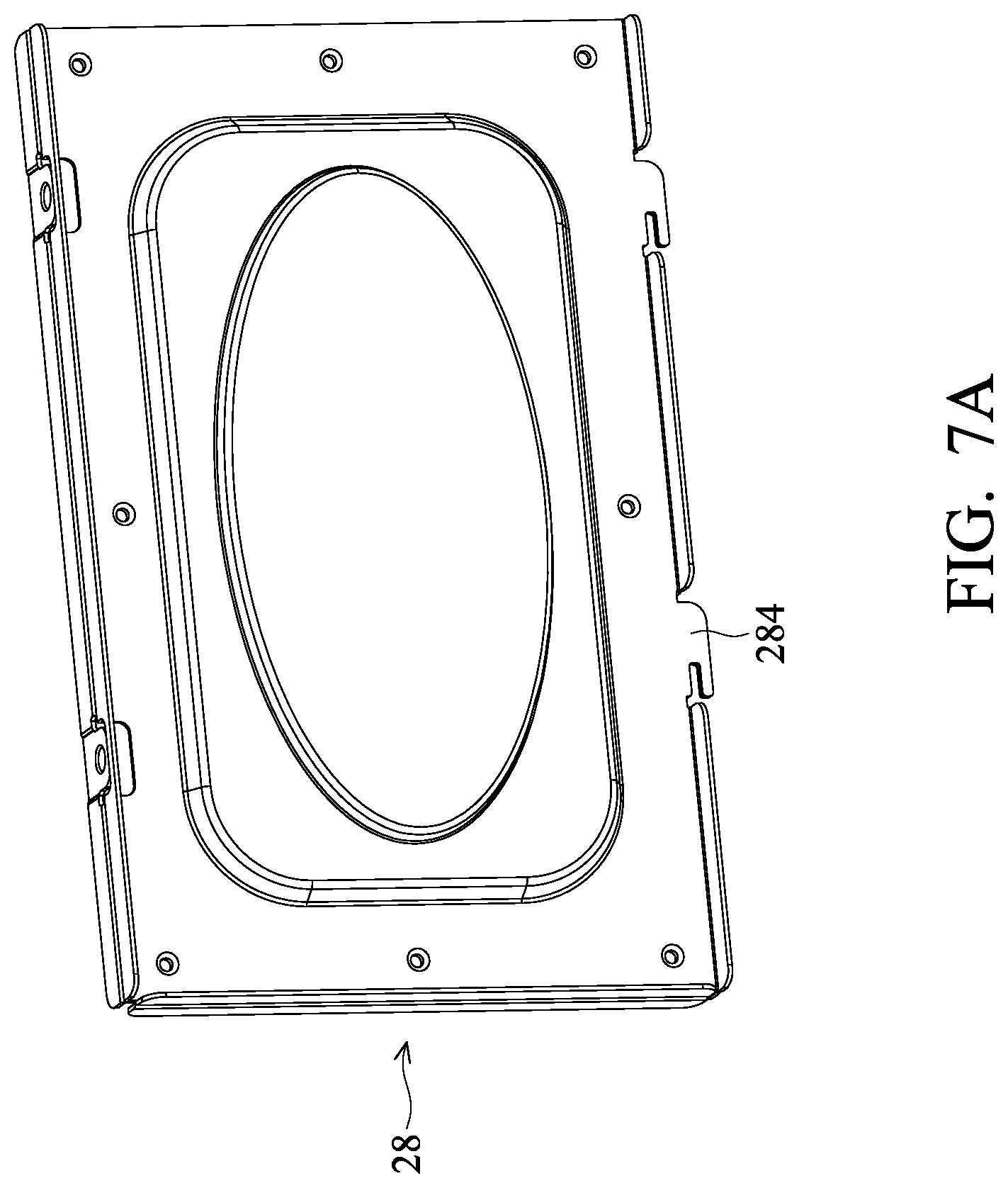 Patent US12309960 Figure 16 – Electronic device and bracket thereof