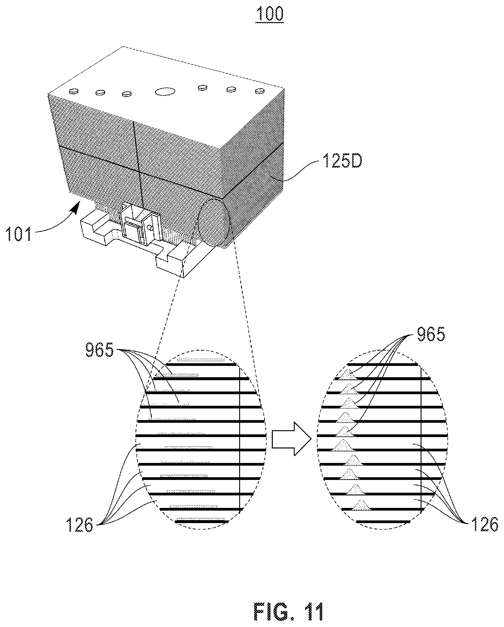 Patent US12309962 Figure 12 – Configurable multi-chip module heatsink for selective dissipation of heat