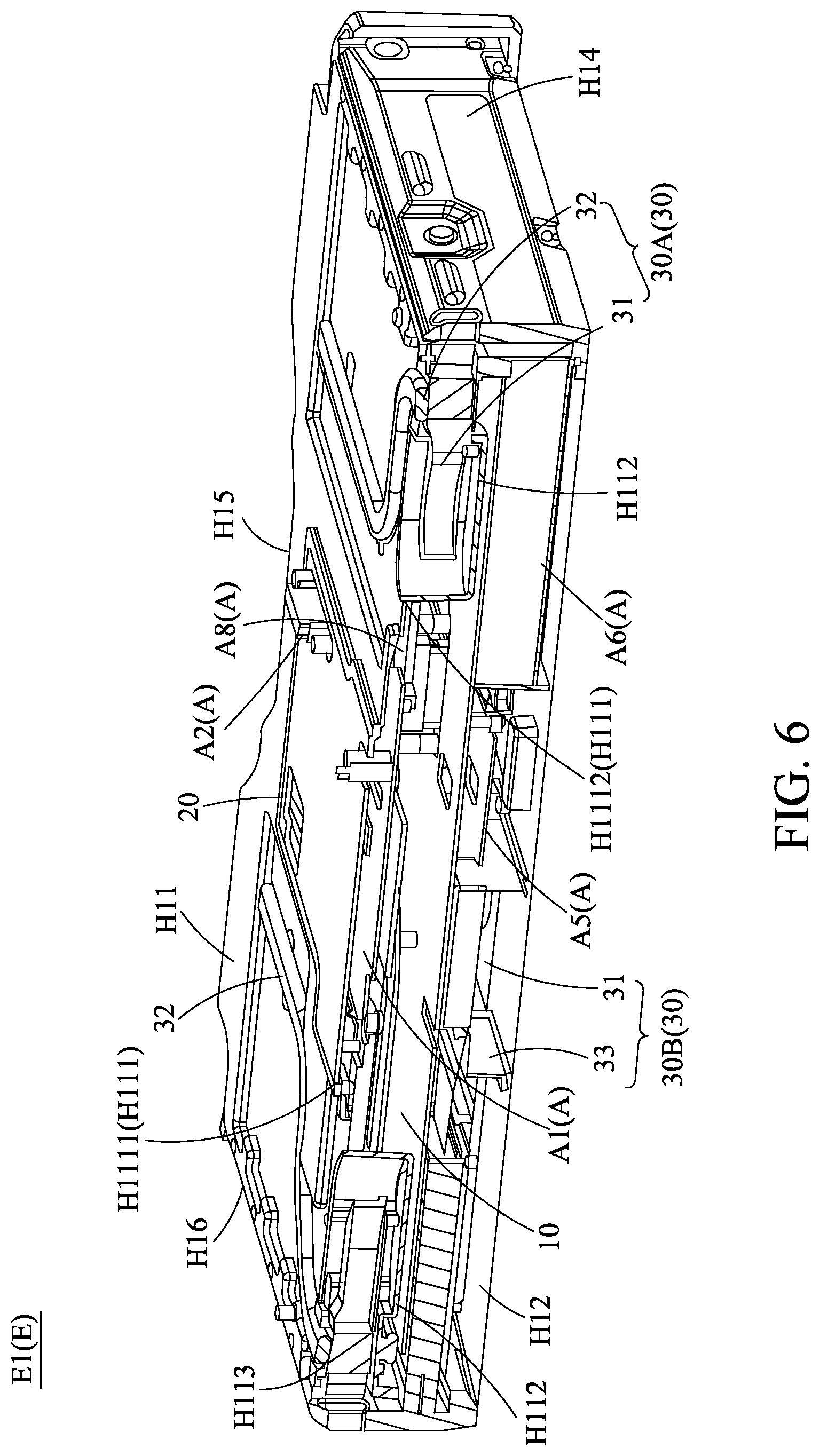 Patent US12309963 Figure 6 – Electronic device assembly, expansion component thereof, and heat dissipation module