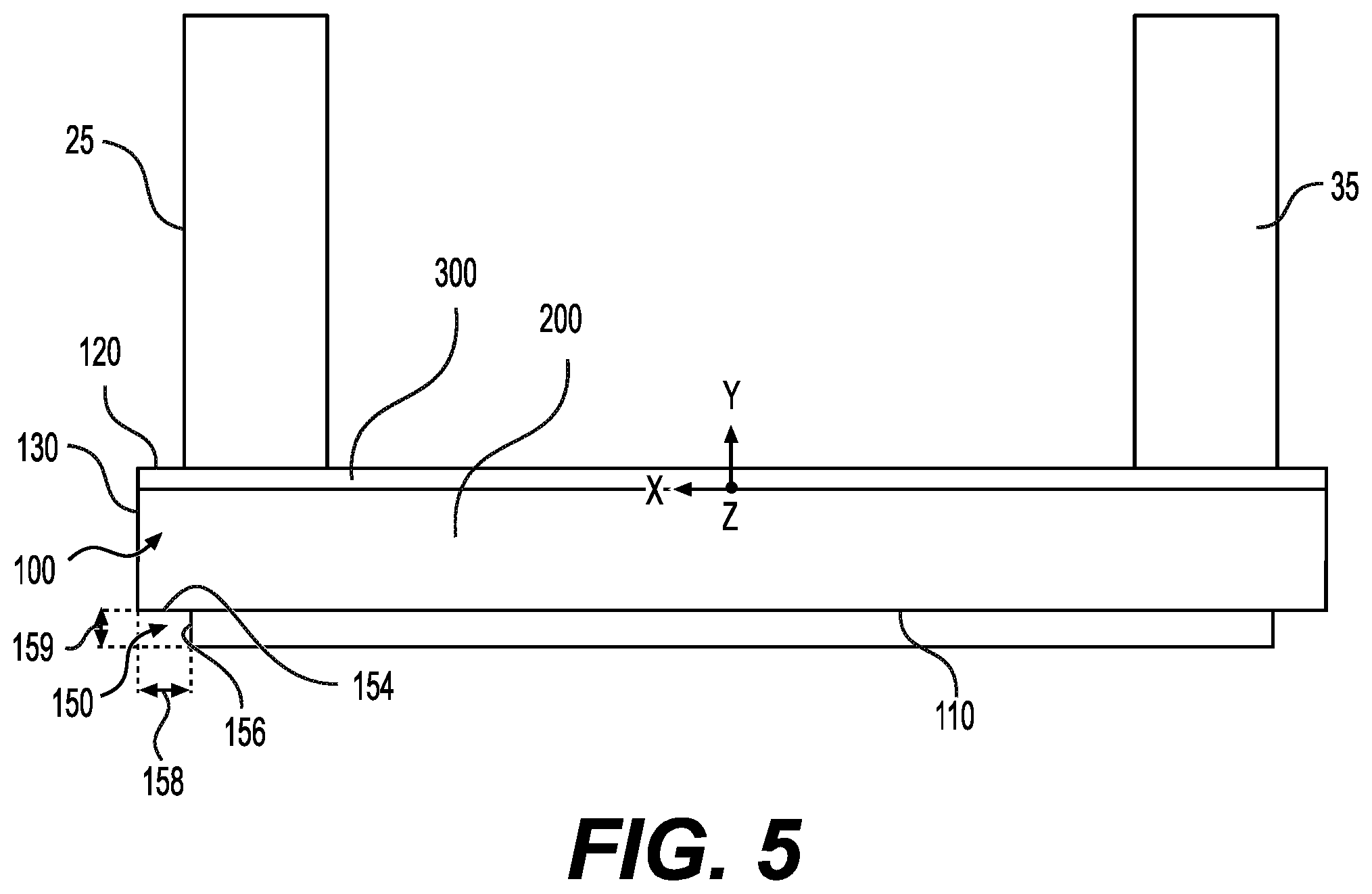 Patent US12309965 Figure 5 – Liquid cooling device mounted on a heat generating electronic component