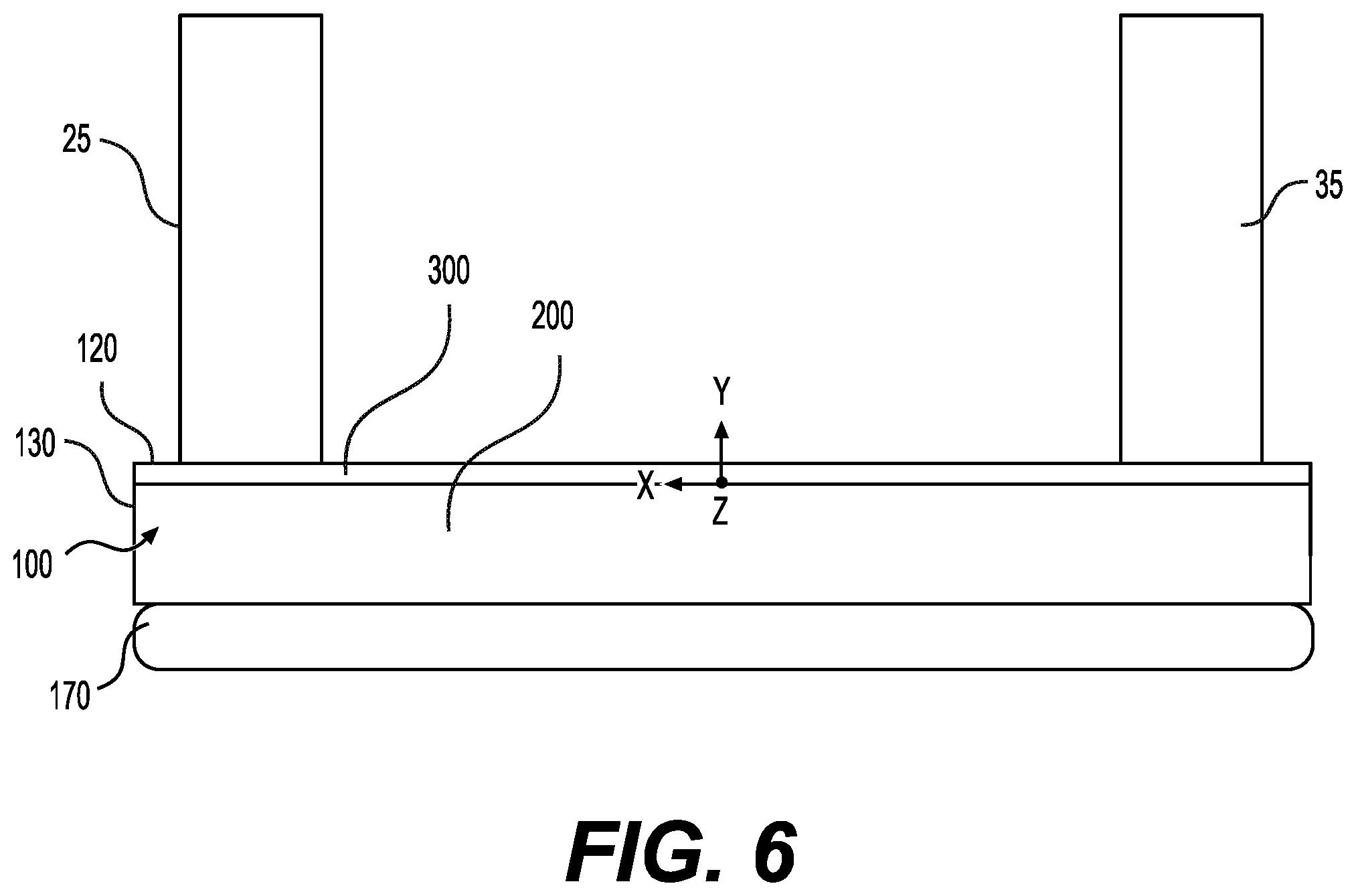 Patent US12309965 Figure 6 – Liquid cooling device mounted on a heat generating electronic component