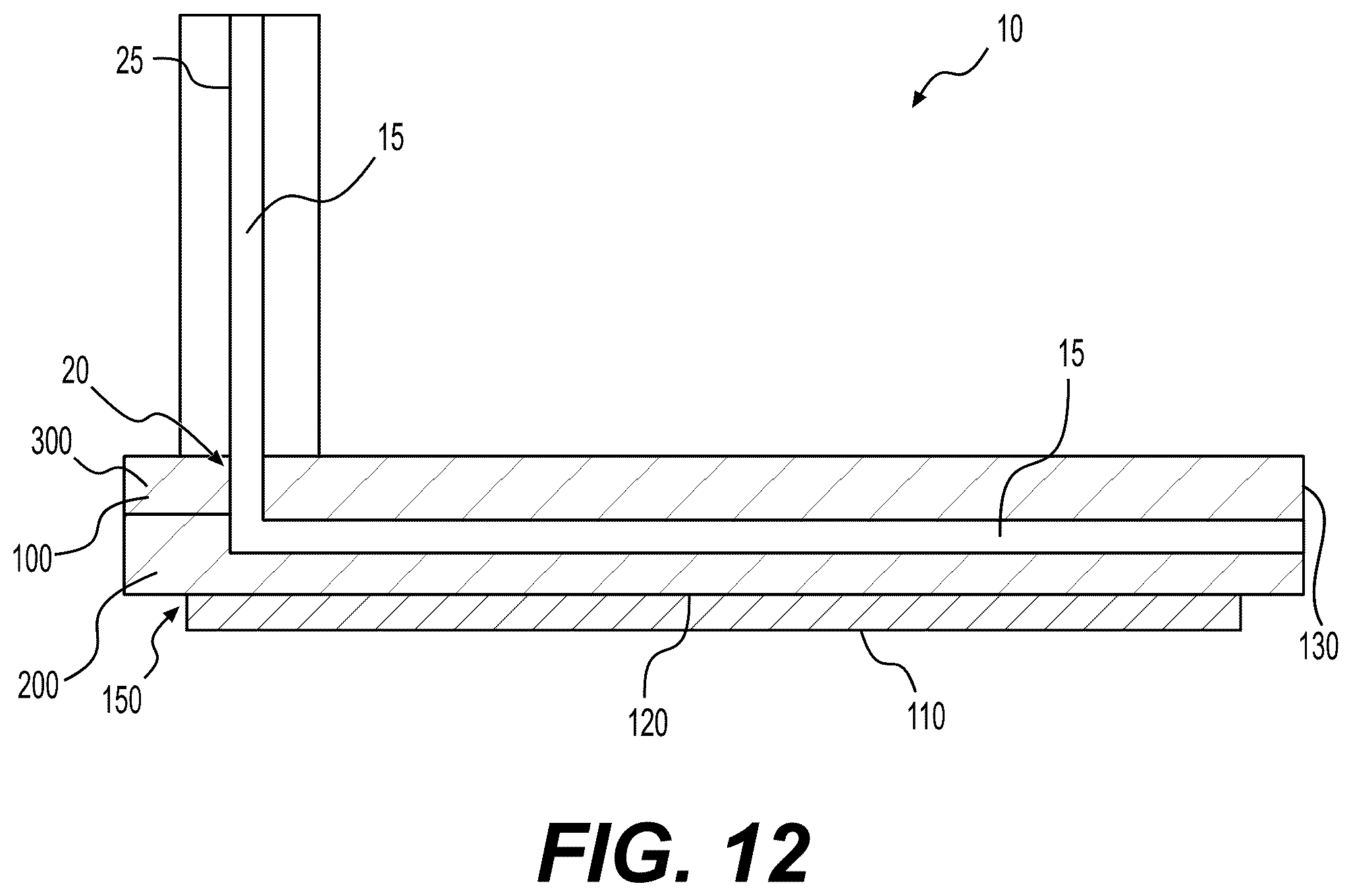 Patent US12309965 Figure 12 – Liquid cooling device mounted on a heat generating electronic component