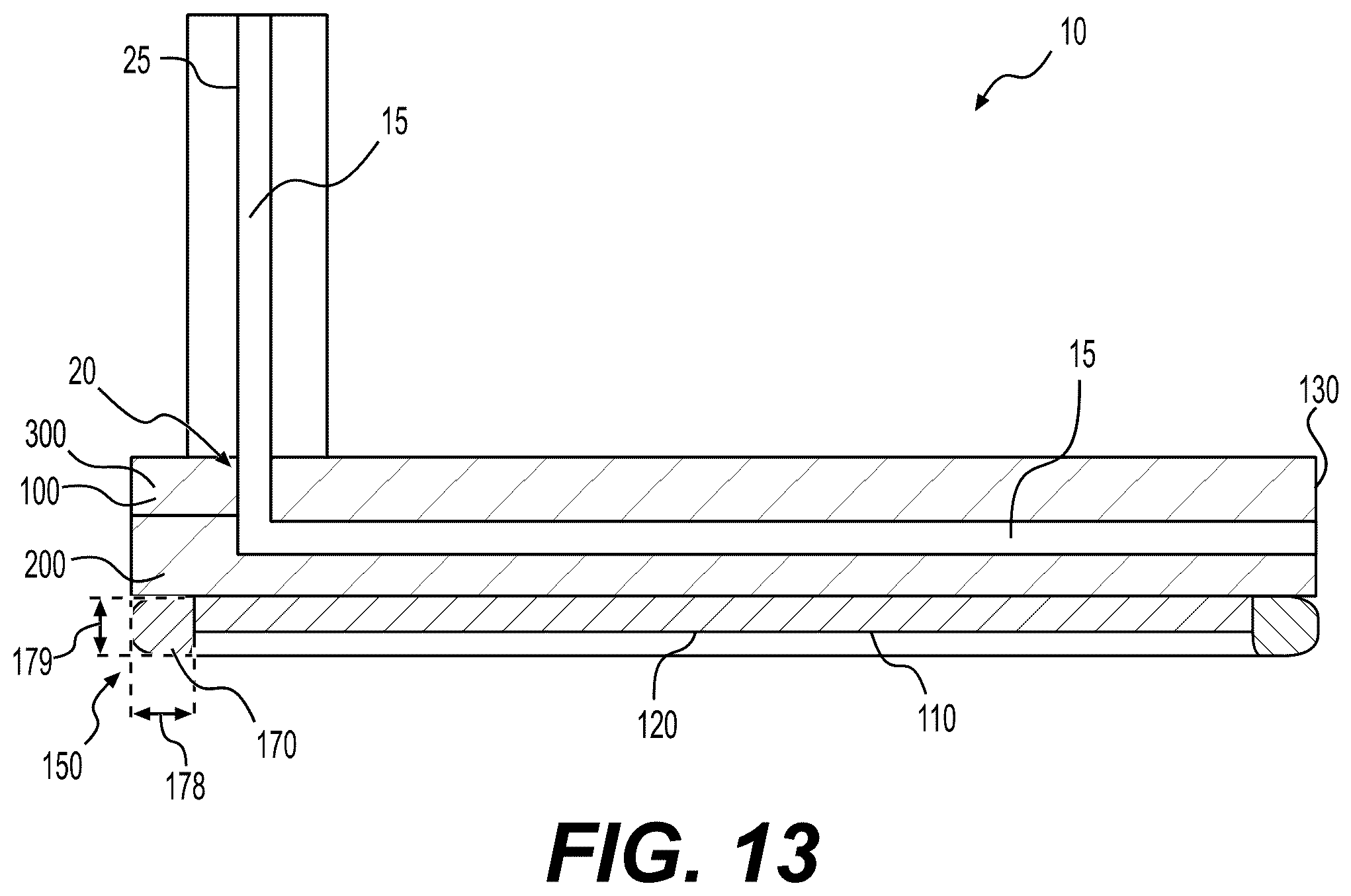 Patent US12309965 Figure 13 – Liquid cooling device mounted on a heat generating electronic component