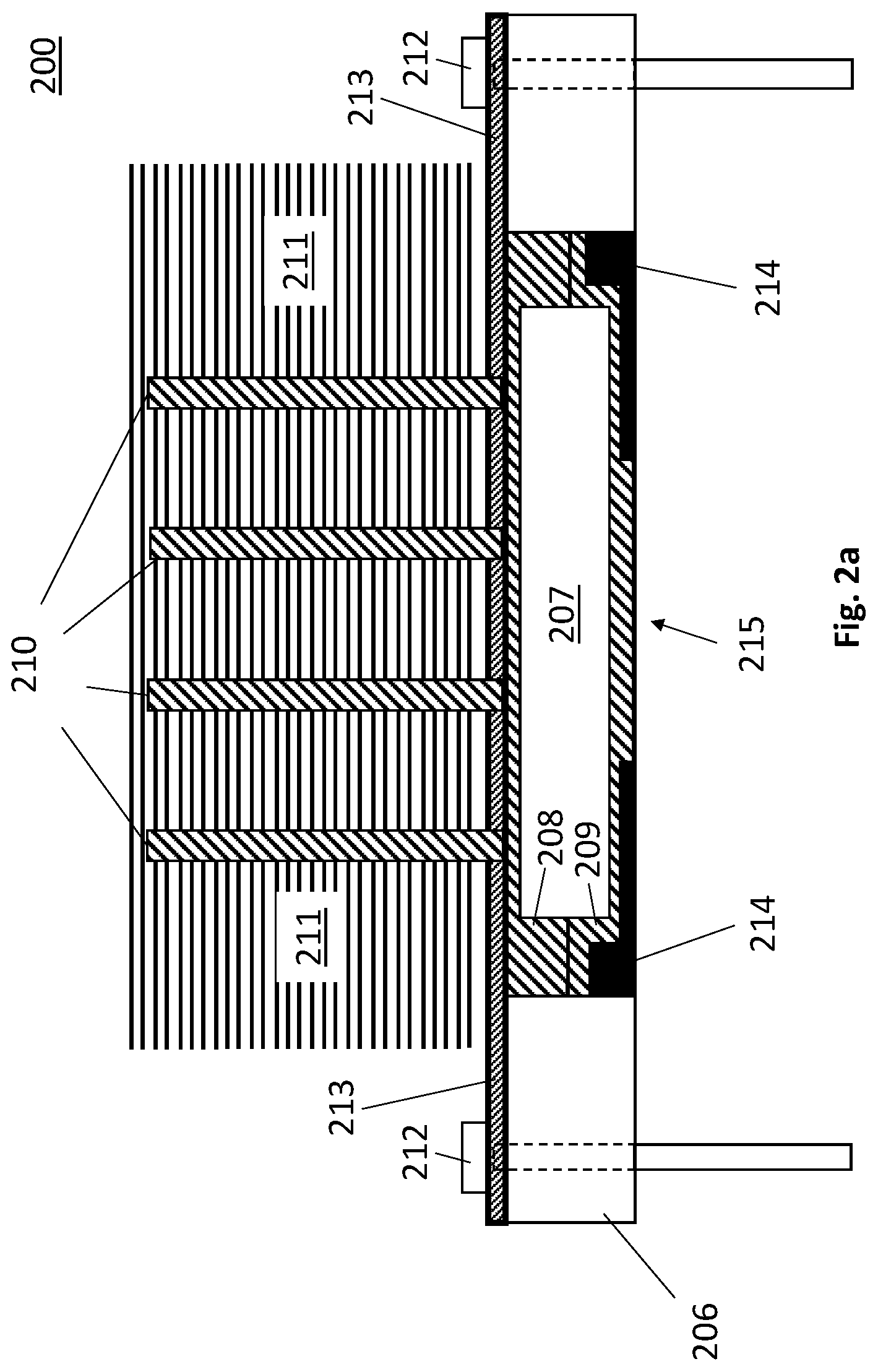Patent US12309966 Figure 2 – Thermally conductive chamber with stiffening structure for thermal cooling assembly of semiconductor chip package under high loading force