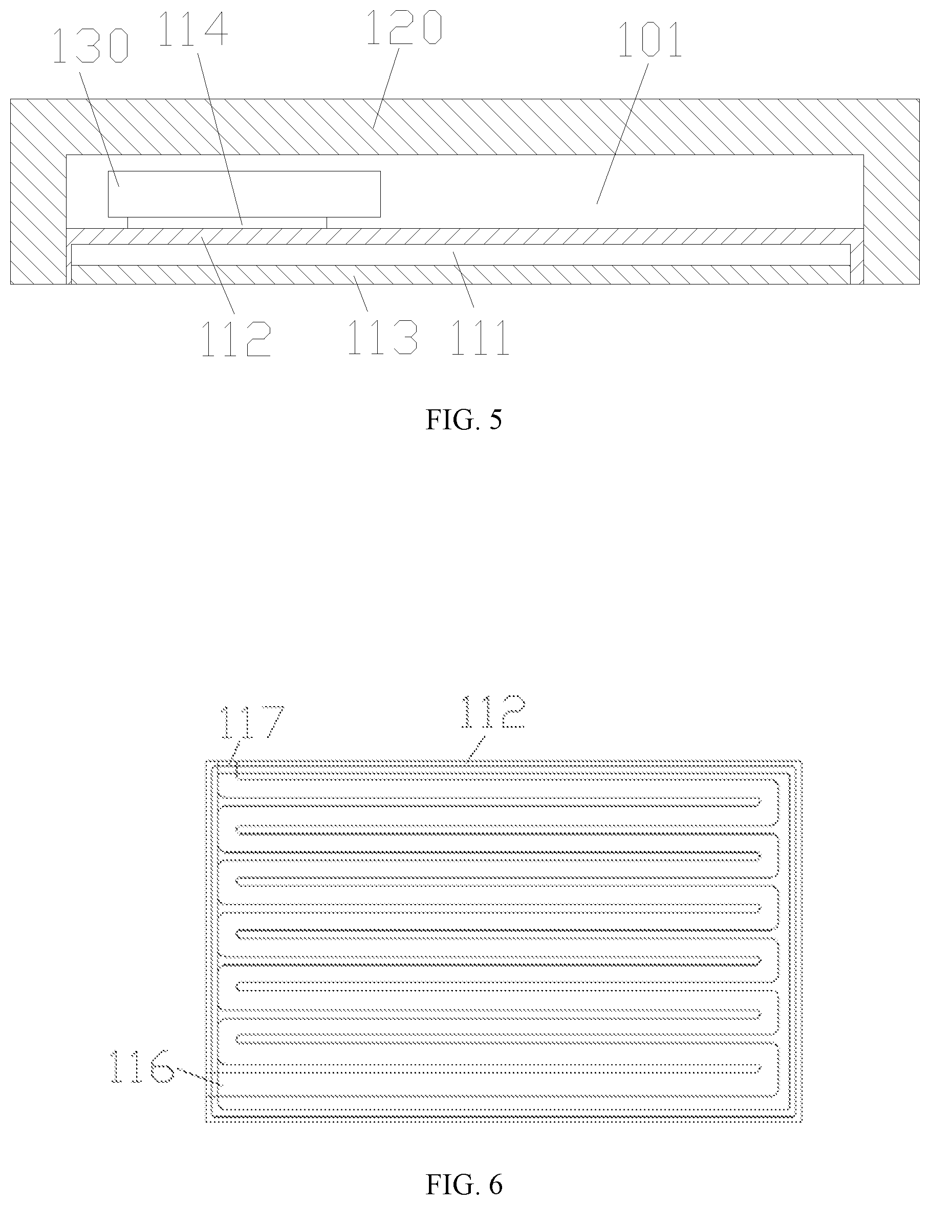 Patent US12309967 Figure 3 – Electronic device including accommodation cavity and flow channel in housing