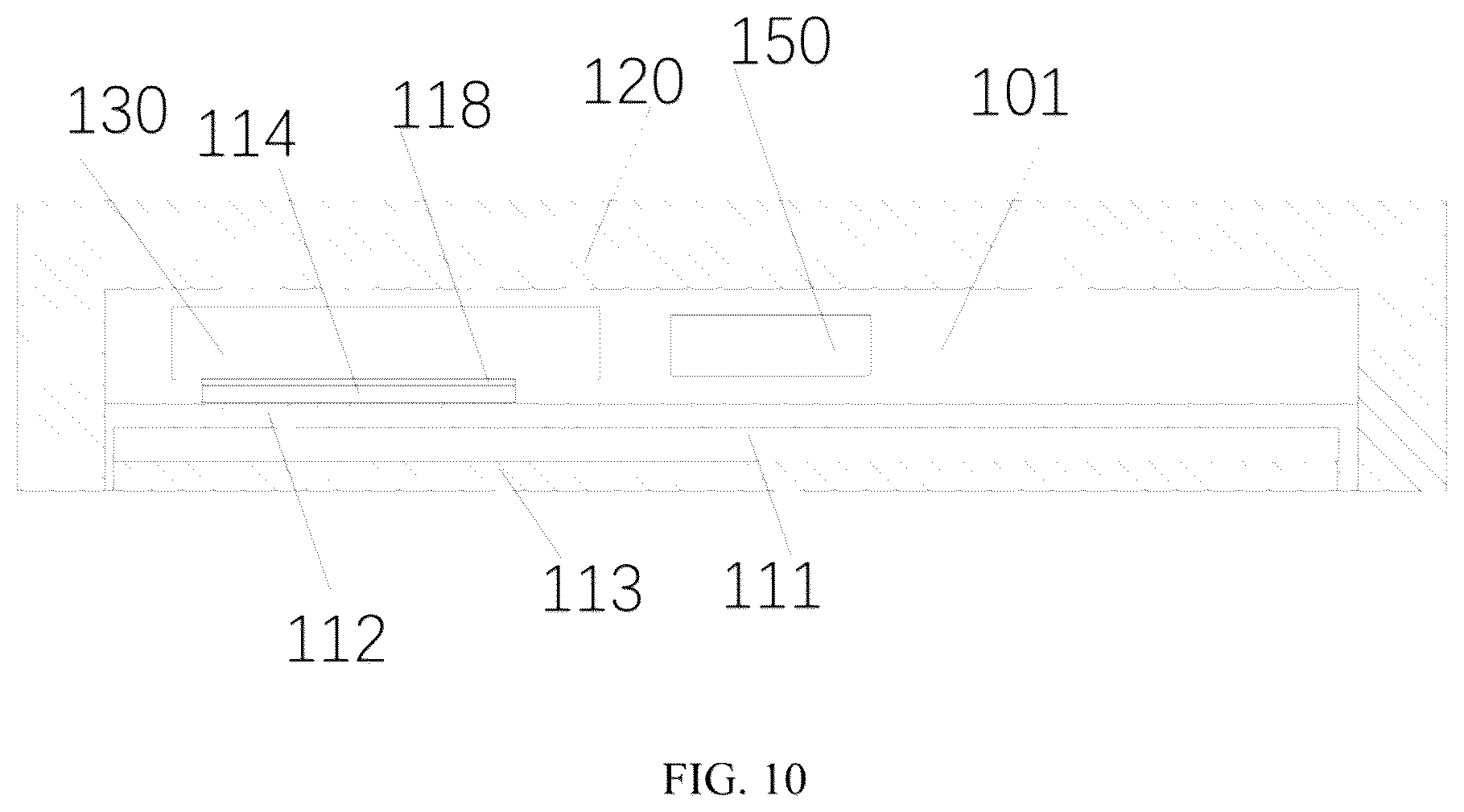 Patent US12309967 Figure 6 – Electronic device including accommodation cavity and flow channel in housing
