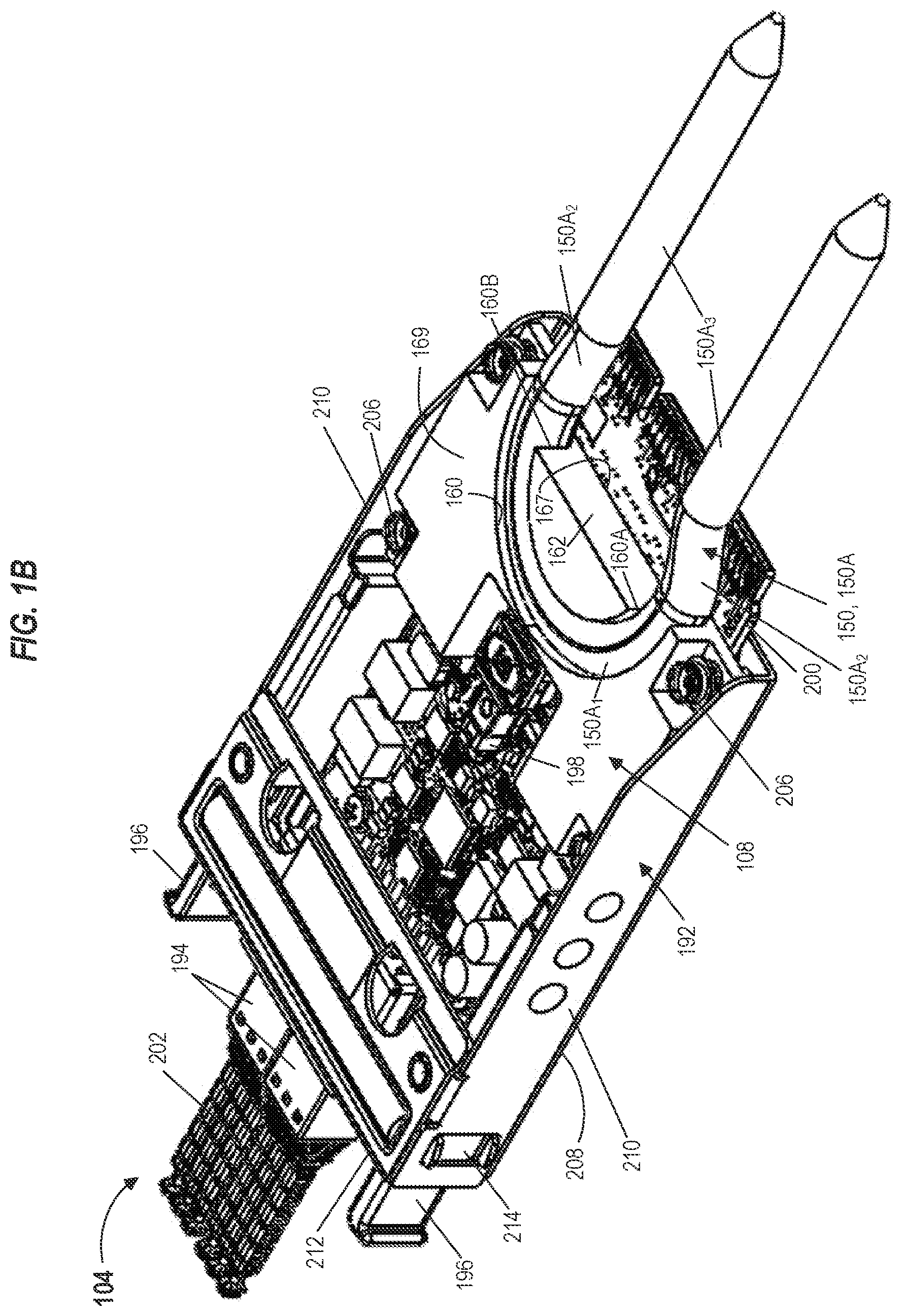 Patent US12309969 Figure 2 – Receptacle with connectable spring finger for multipoint contact conduction cooling