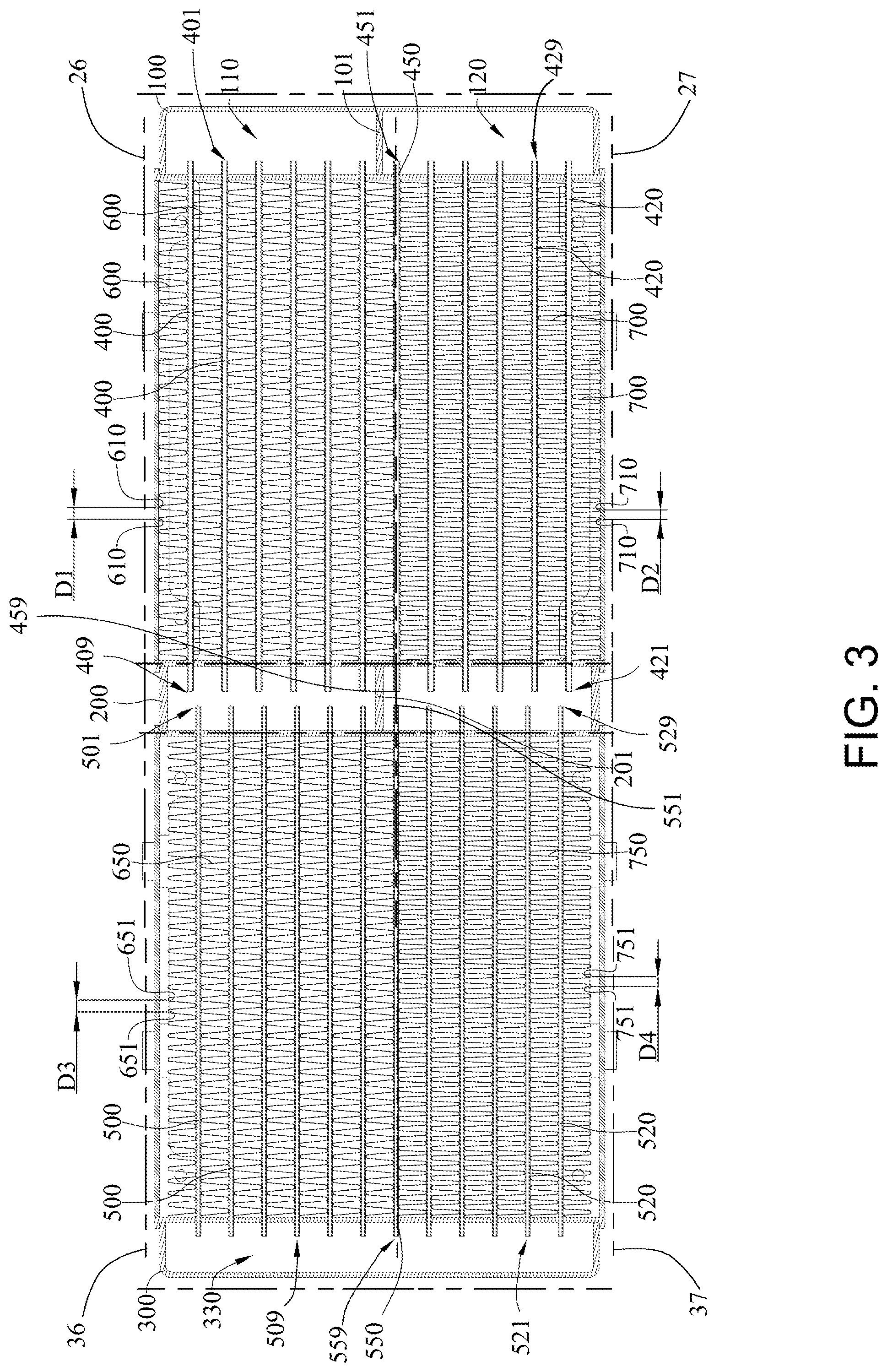 Patent US12309970 Figure 3 – Water cooling radiator