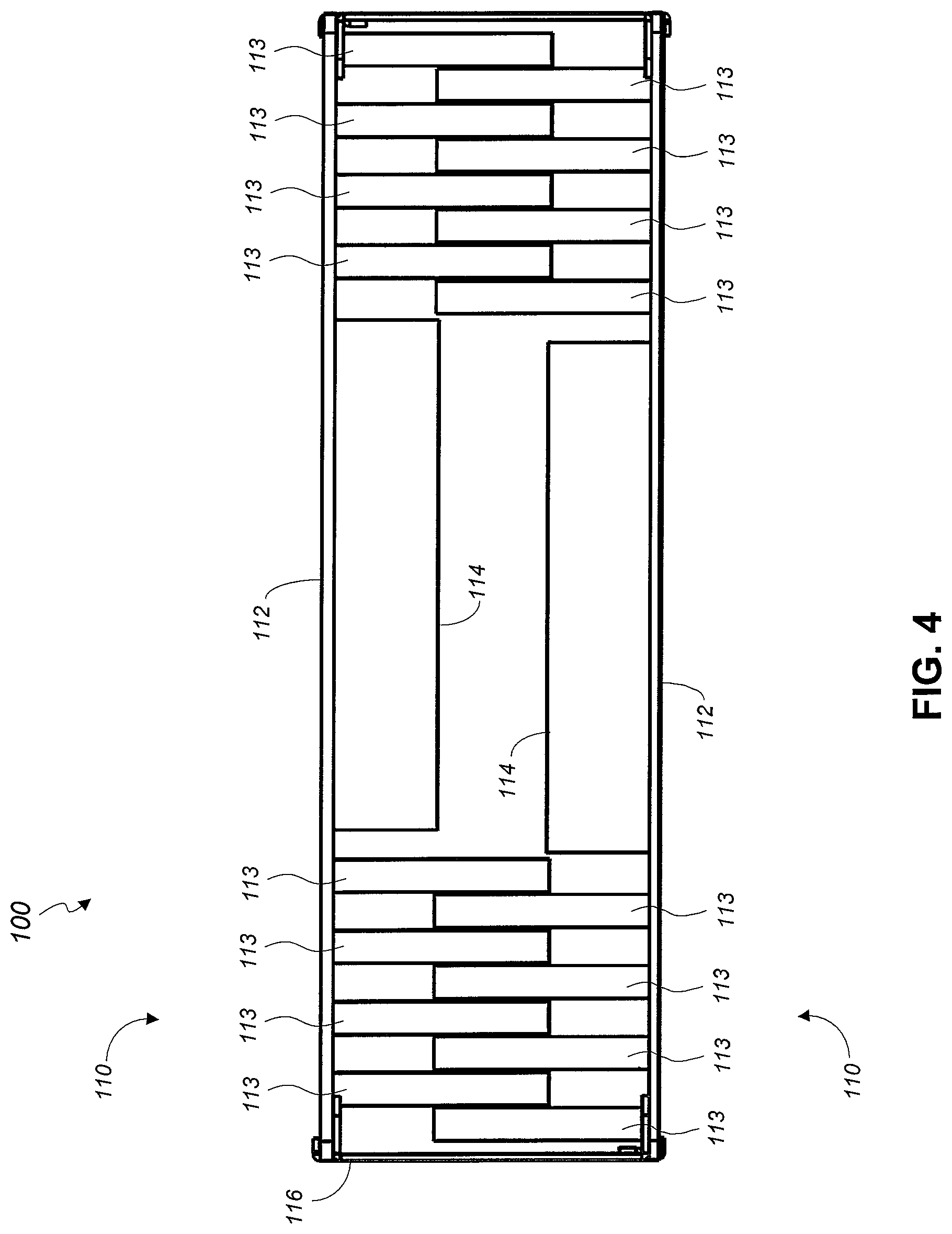 Patent US12309971 Figure 4 – Dual-stacked motherboards for fluid immersion cooling