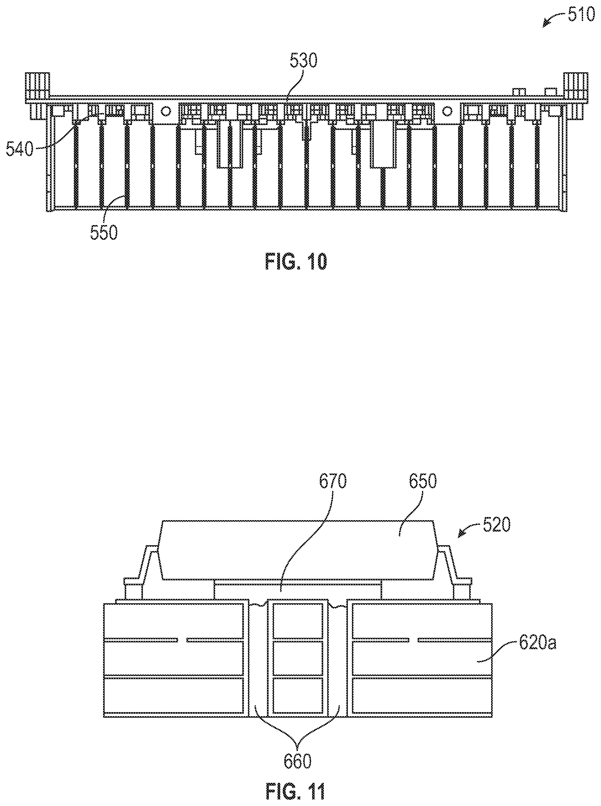 Patent US12309974 Figure 10 – Thermal management in an electronic device chassis