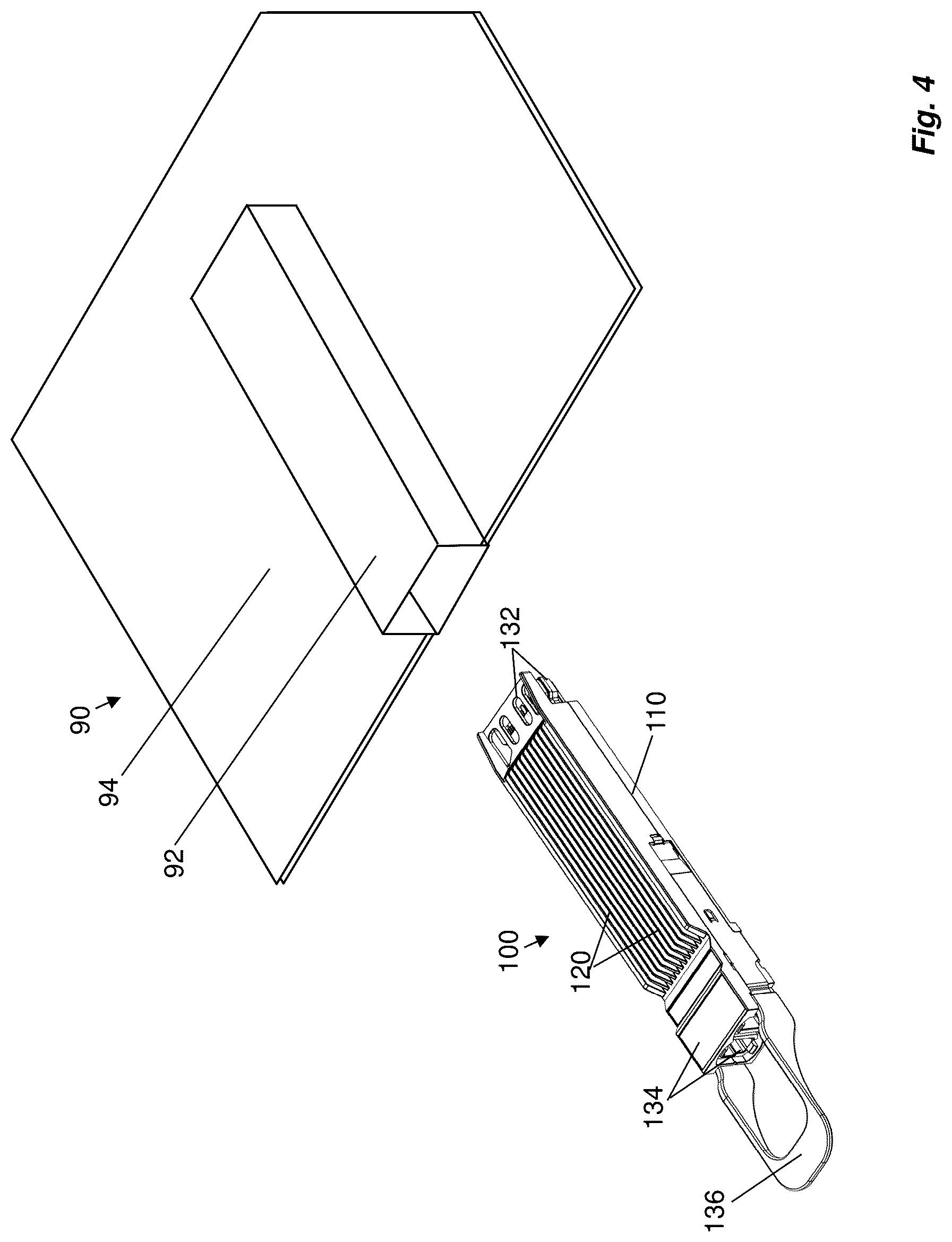 Patent US12309976 Figure 3 – Network interface device having heat dissipating members