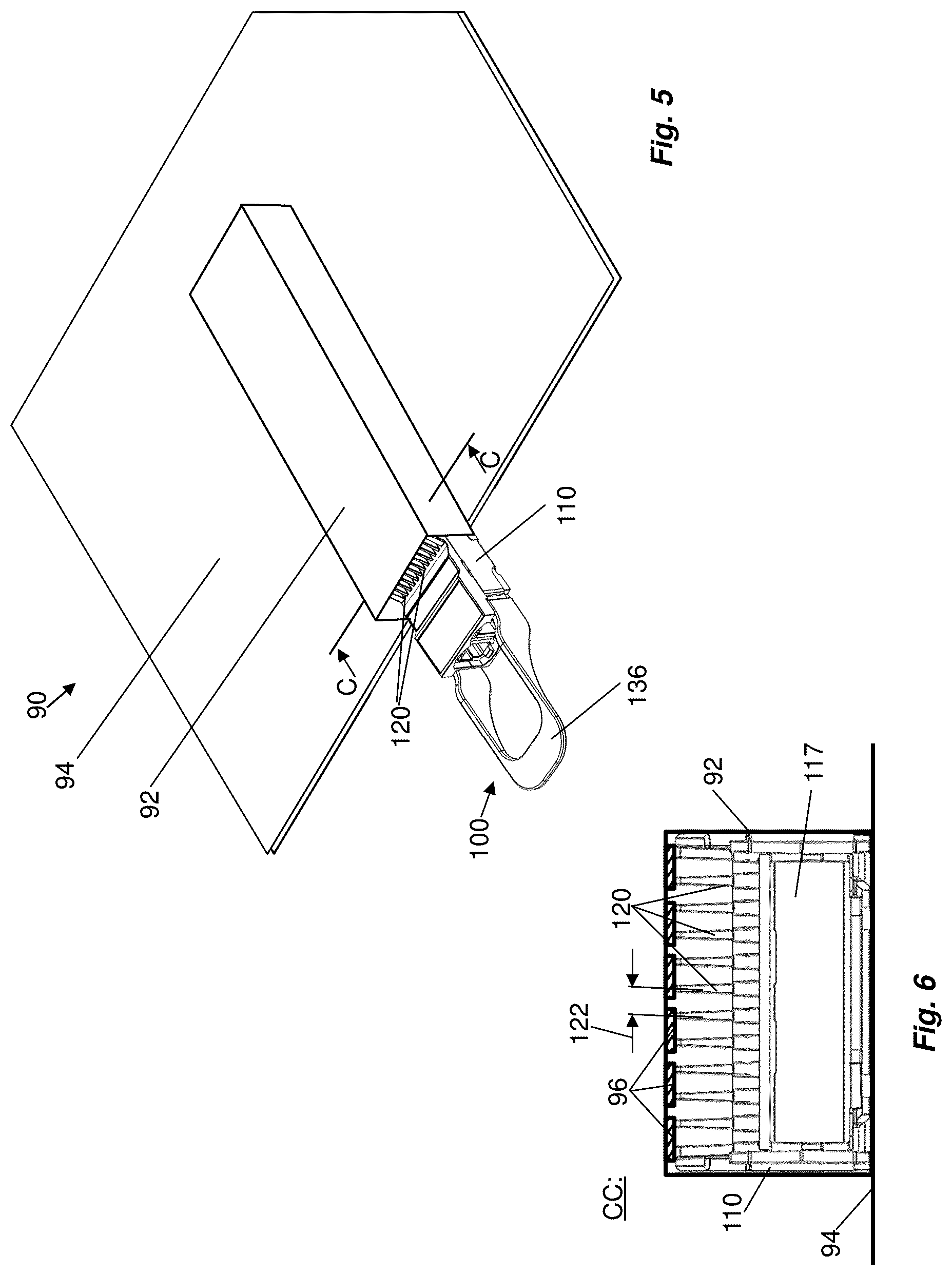 Patent US12309976 Figure 4 – Network interface device having heat dissipating members