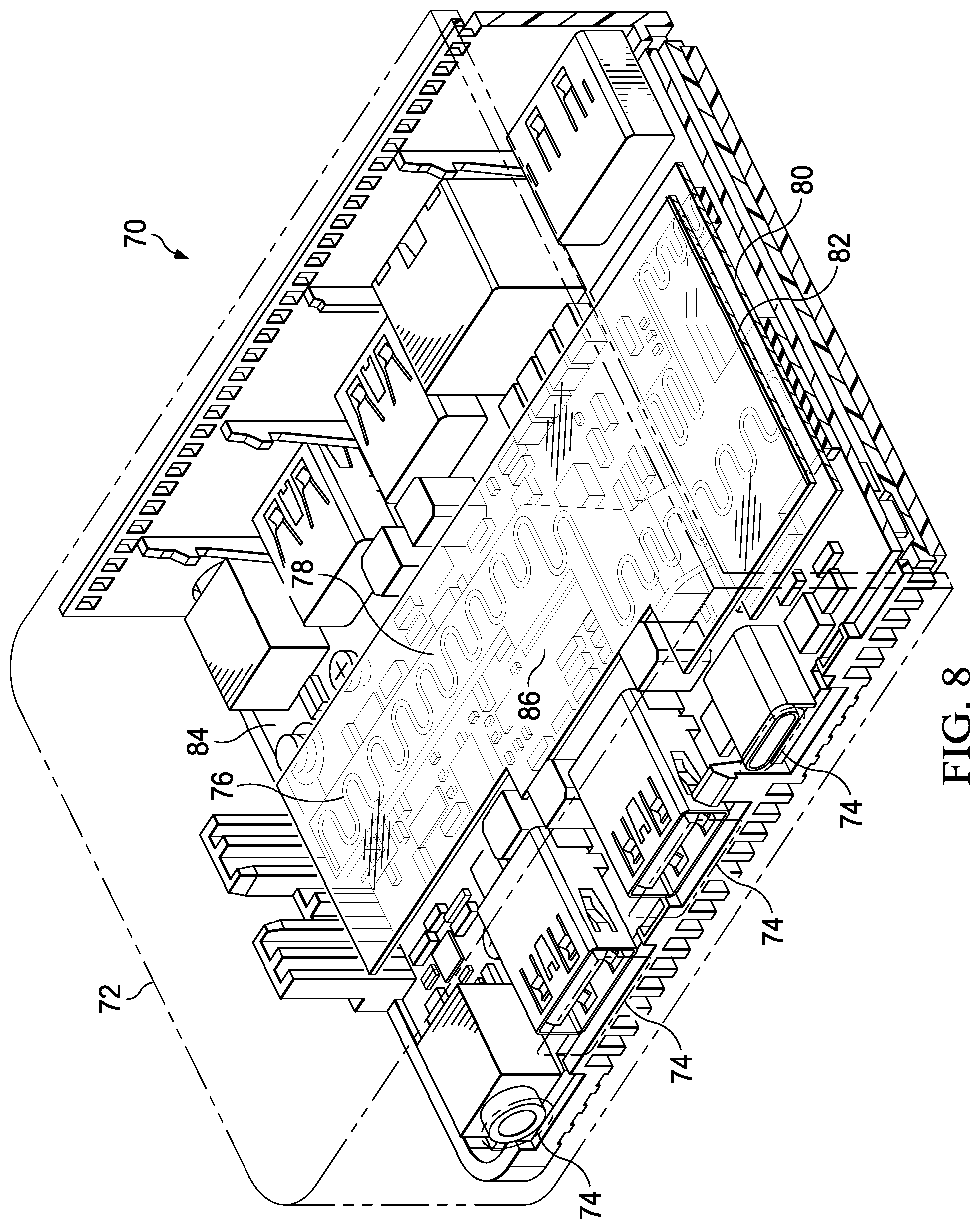 Patent US12309977 Figure 12 – Management with a liquid metal embedded elastomer