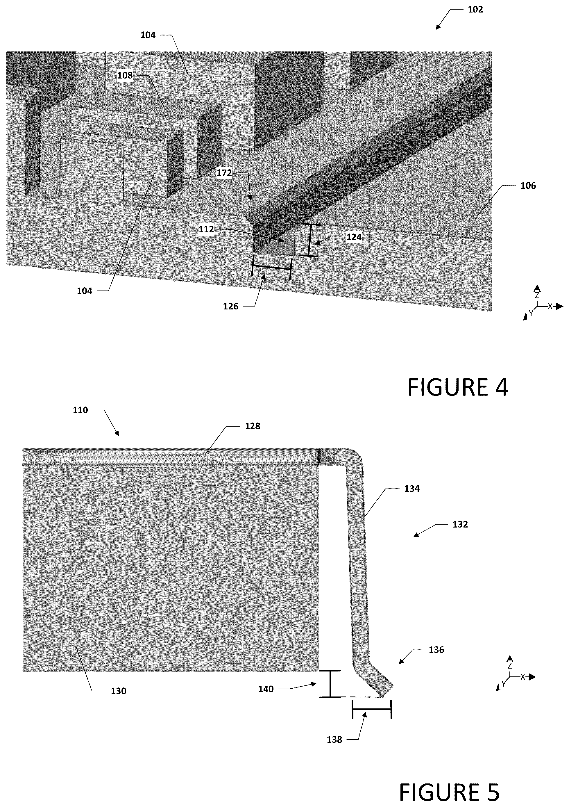 Patent US12309984 Figure 3 – Radiation shield and groove in support structure