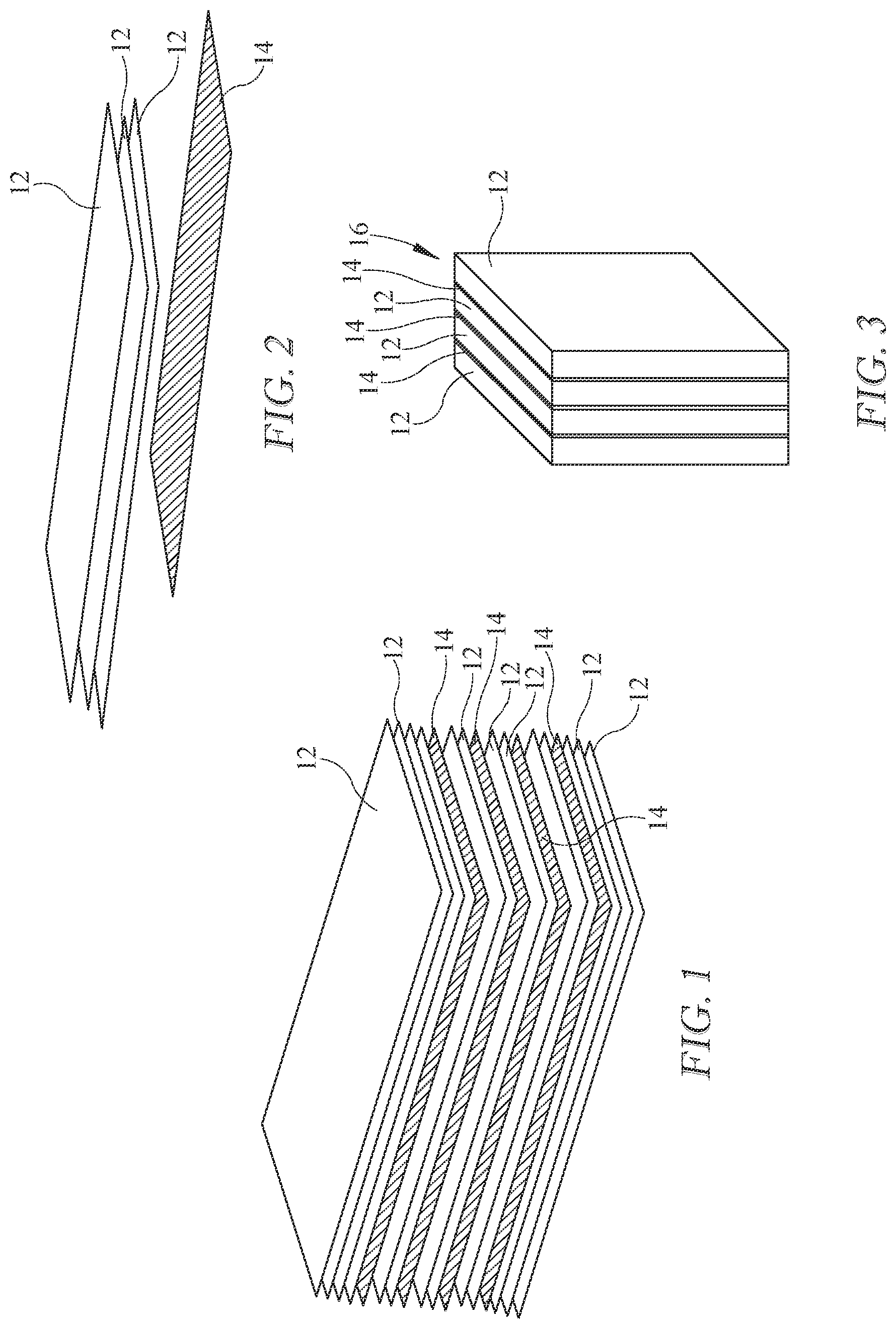 Patent US12309985 Figure 1 – Electromagnetic shielding receptacle formed from a composite laminate having interlaminar resonance chambers
