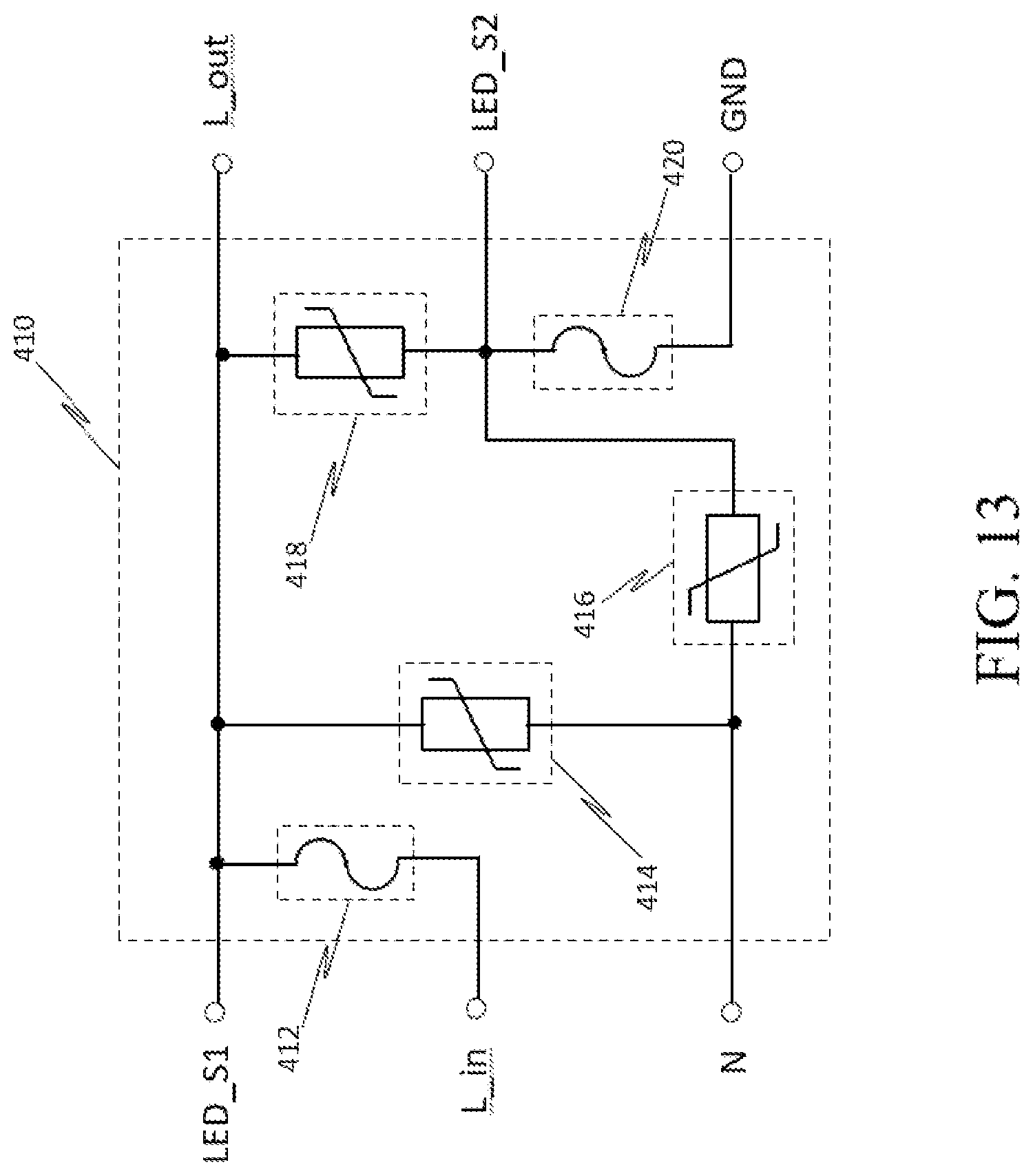 Patent US12309986 Figure 13 – Surge protection module