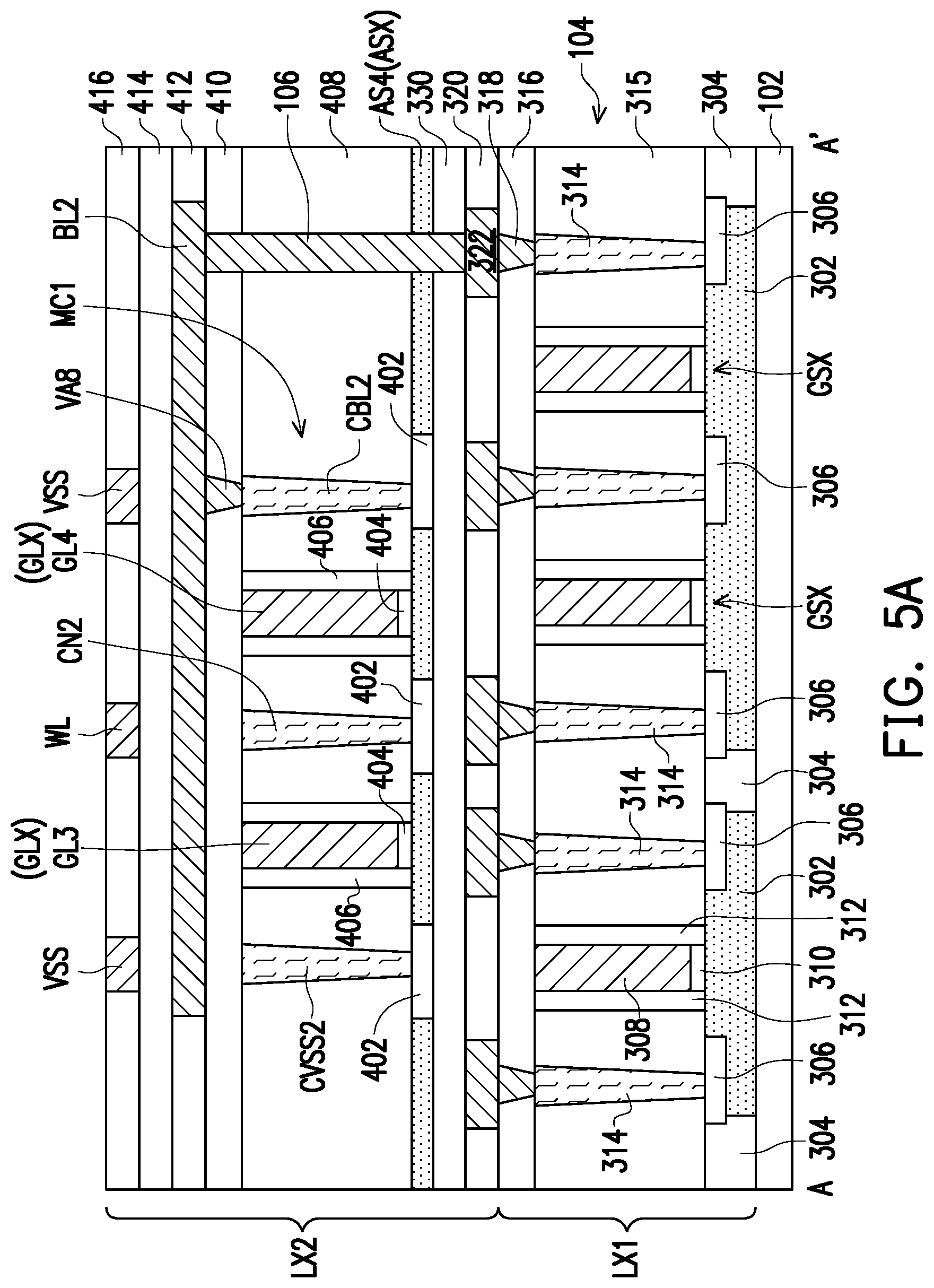 Patent US12309989 Figure 6 – Stacked SRAM device