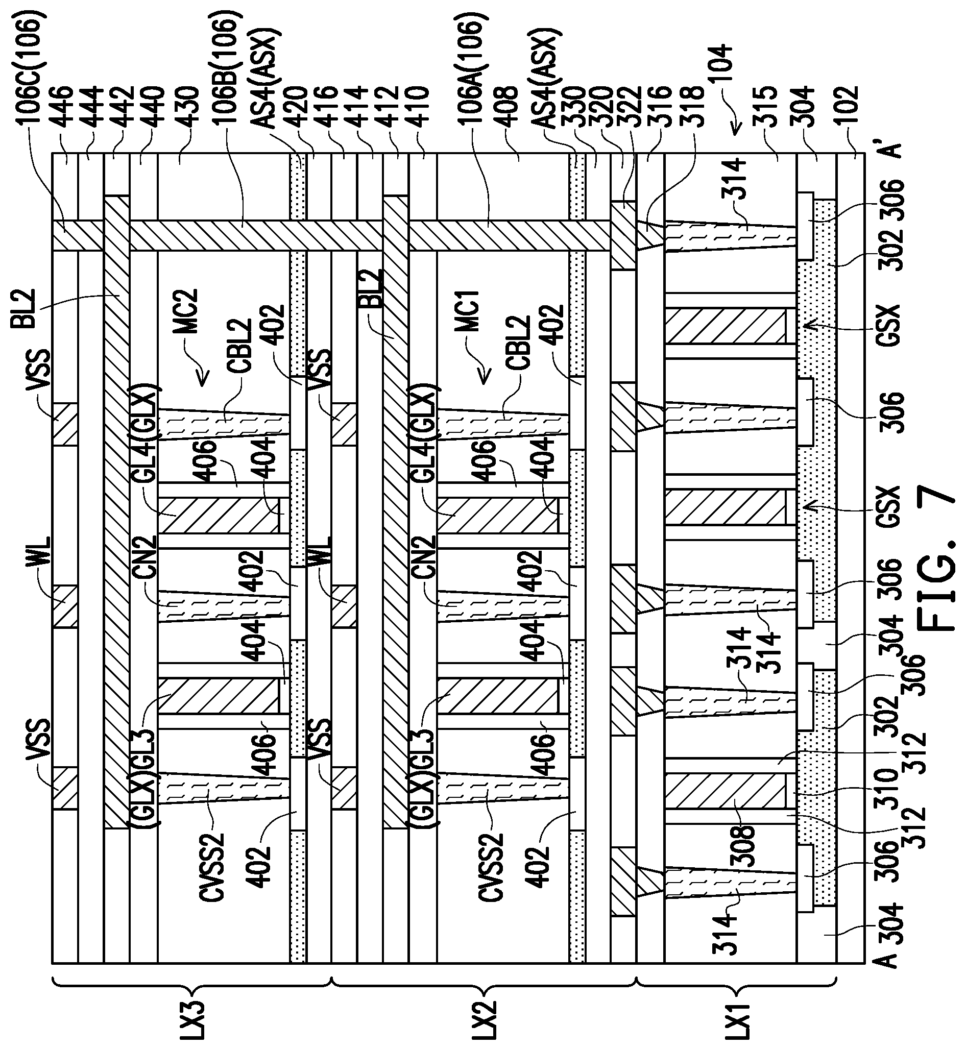 Patent US12309989 Figure 10 – Stacked SRAM device