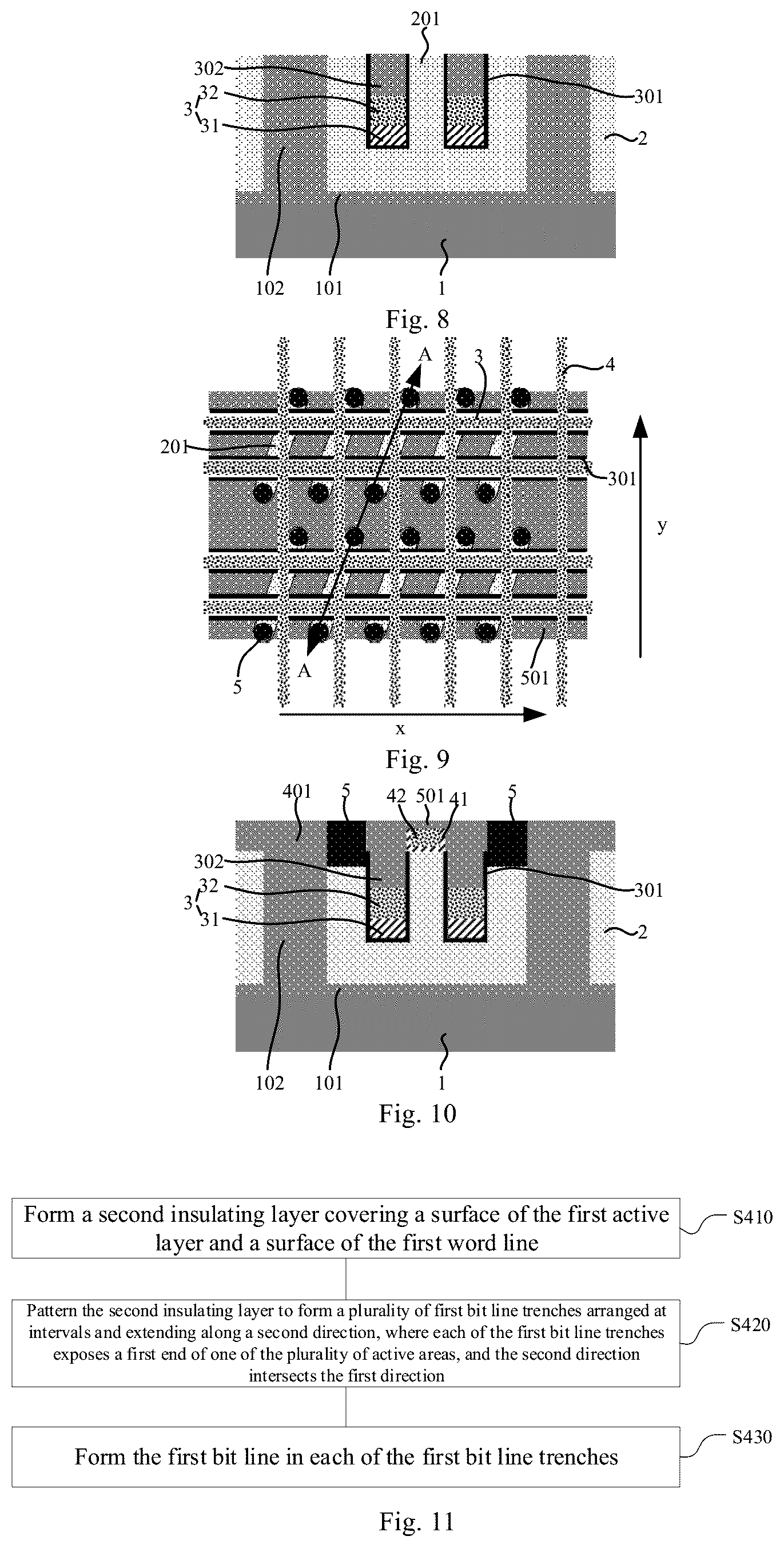 Patent US12309992 Figure 3 – Semiconductor structure and formation method thereof, and memory