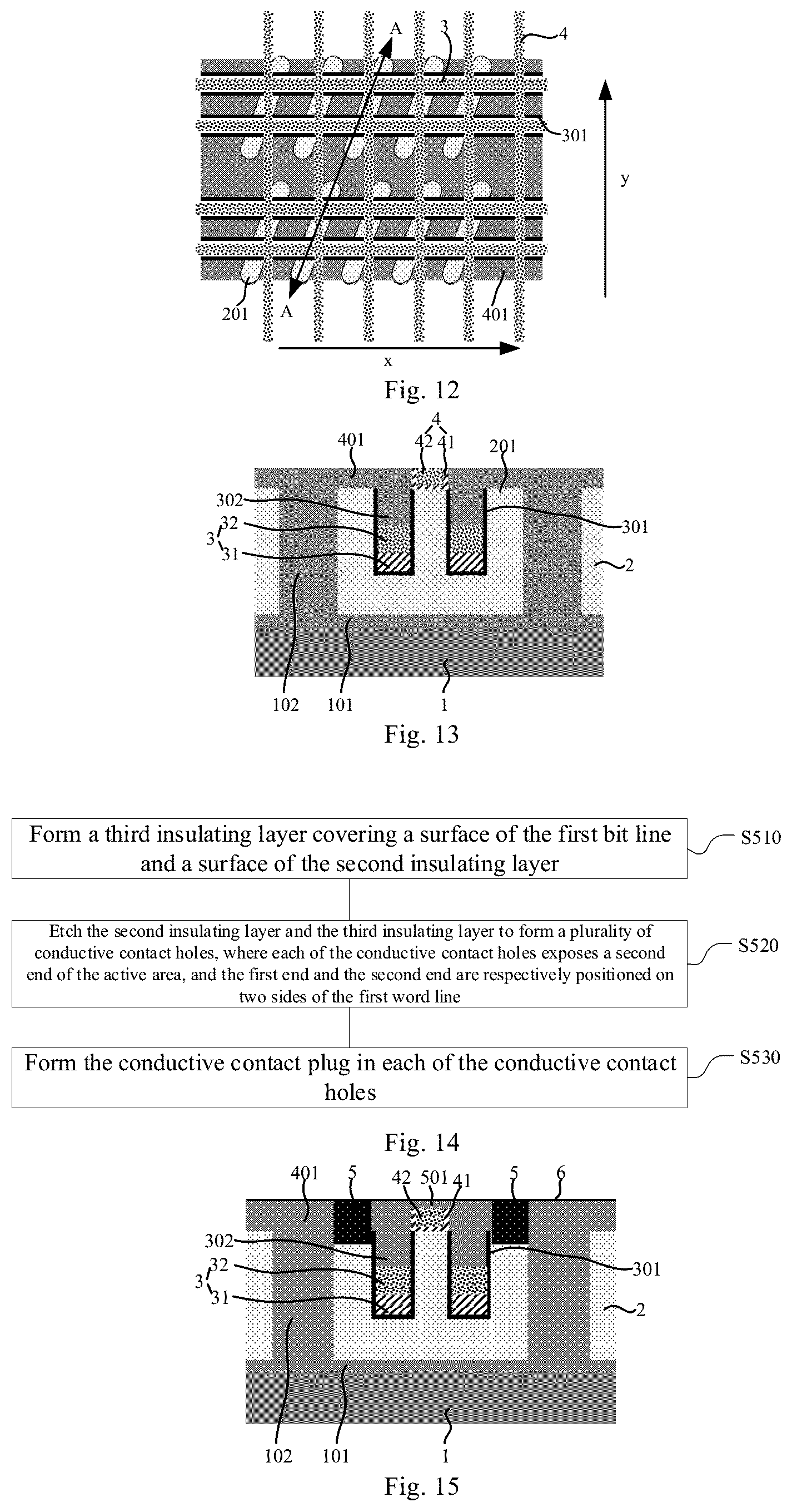 Patent US12309992 Figure 4 – Semiconductor structure and formation method thereof, and memory