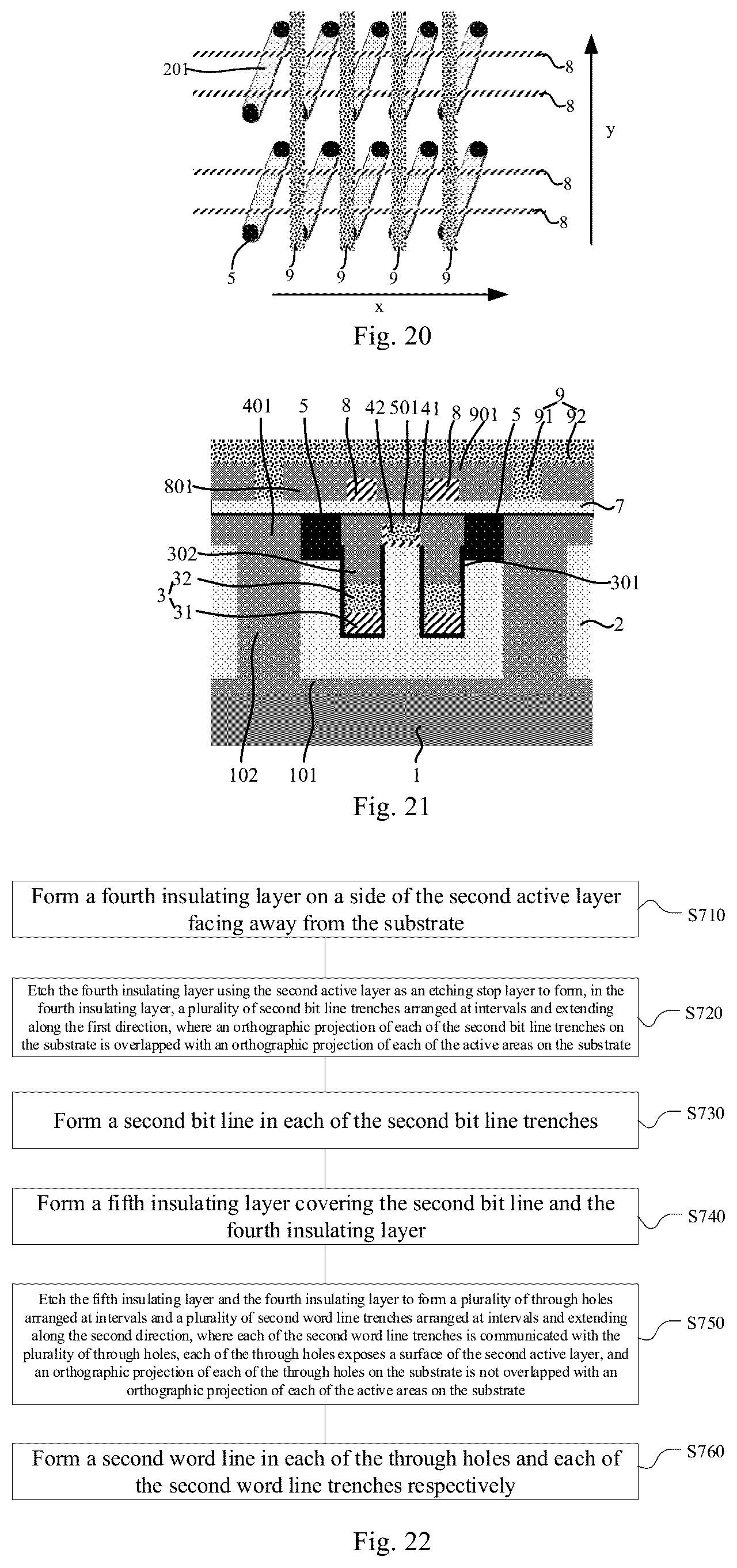 Patent US12309992 Figure 6 – Semiconductor structure and formation method thereof, and memory
