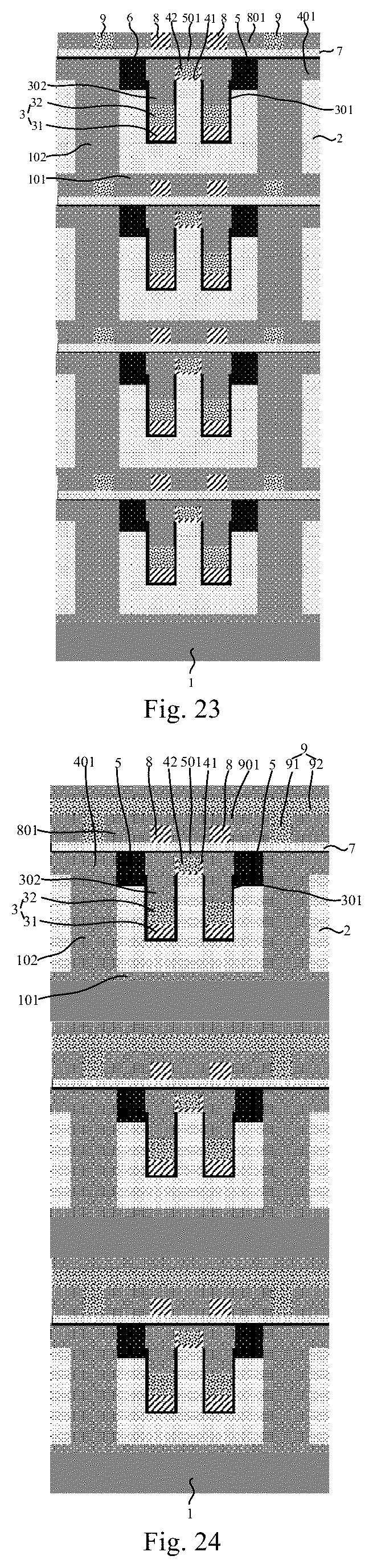 Patent US12309992 Figure 7 – Semiconductor structure and formation method thereof, and memory