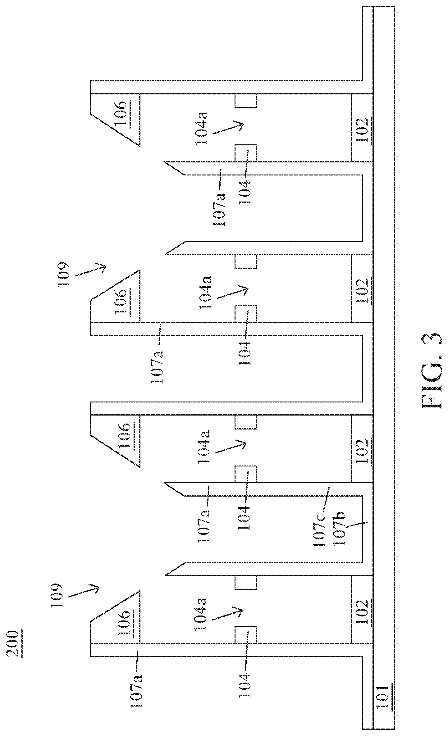 Patent US12309994 Figure 3 – Method of manufacturing memory device having double sided capacitor